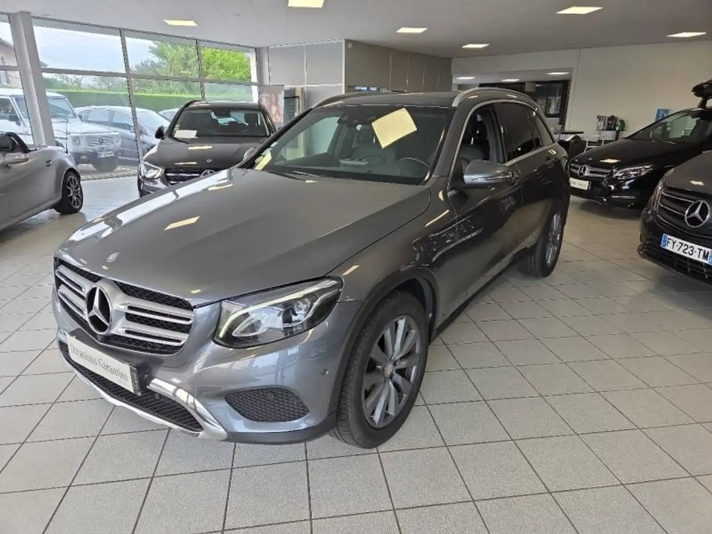 Mercedes-Benz GLC 250 250 d 204ch Fascination 4Matic 9G-Tronic Gris - 1