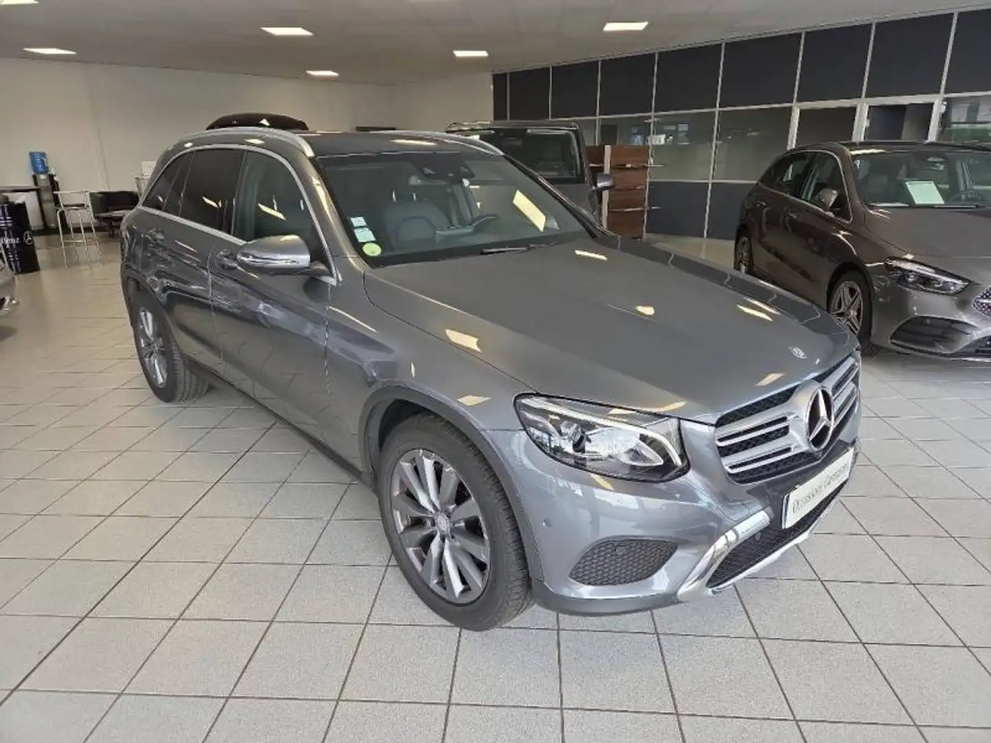 Mercedes-Benz GLC 250 250 d 204ch Fascination 4Matic 9G-Tronic Gris - 2