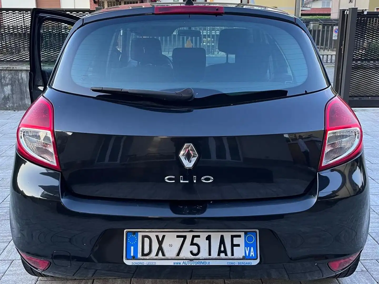 Renault Clio Clio III 2005 5p 1.2 16v Dynamique Nero - 2