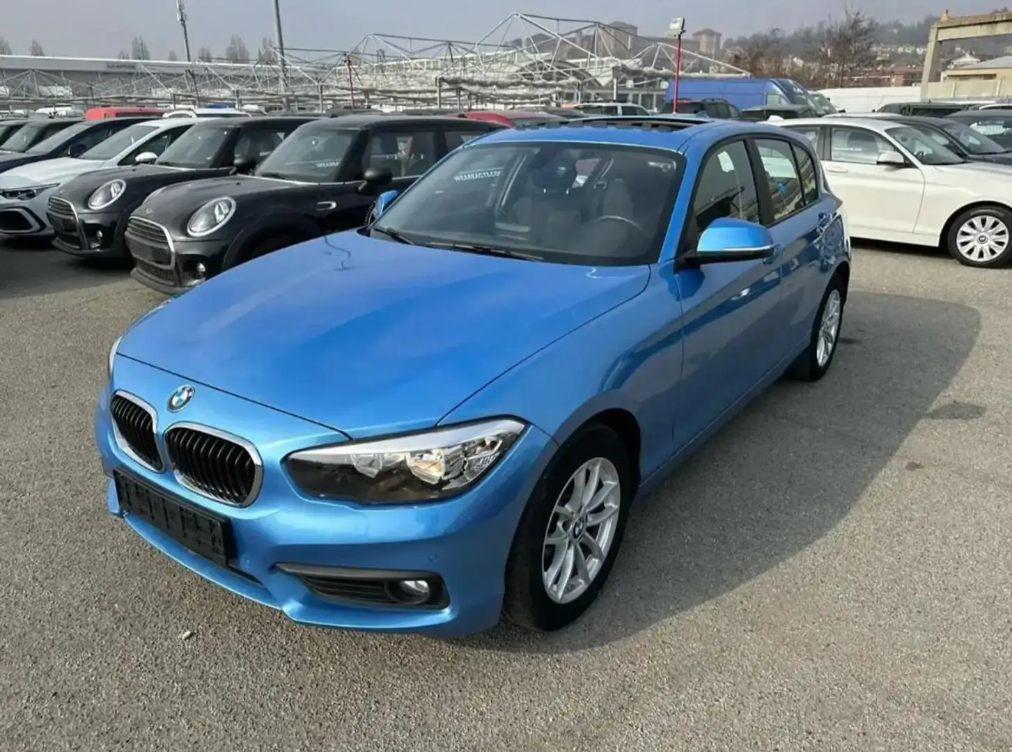 BMW 120 120d 5p Advantage Tetto Apribile Blu/Azzurro - 1