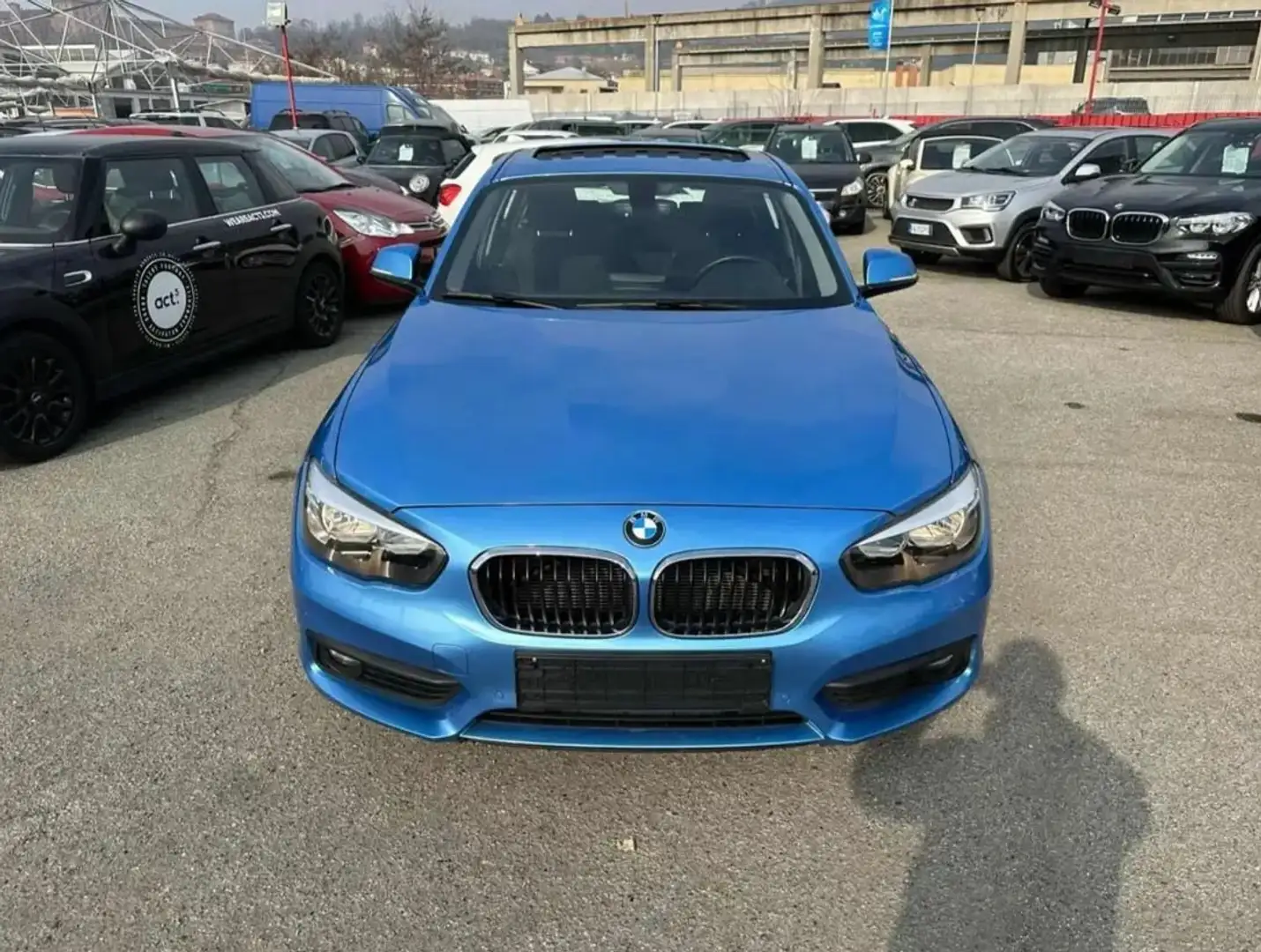 BMW 120 120d 5p Advantage Tetto Apribile Blu/Azzurro - 2