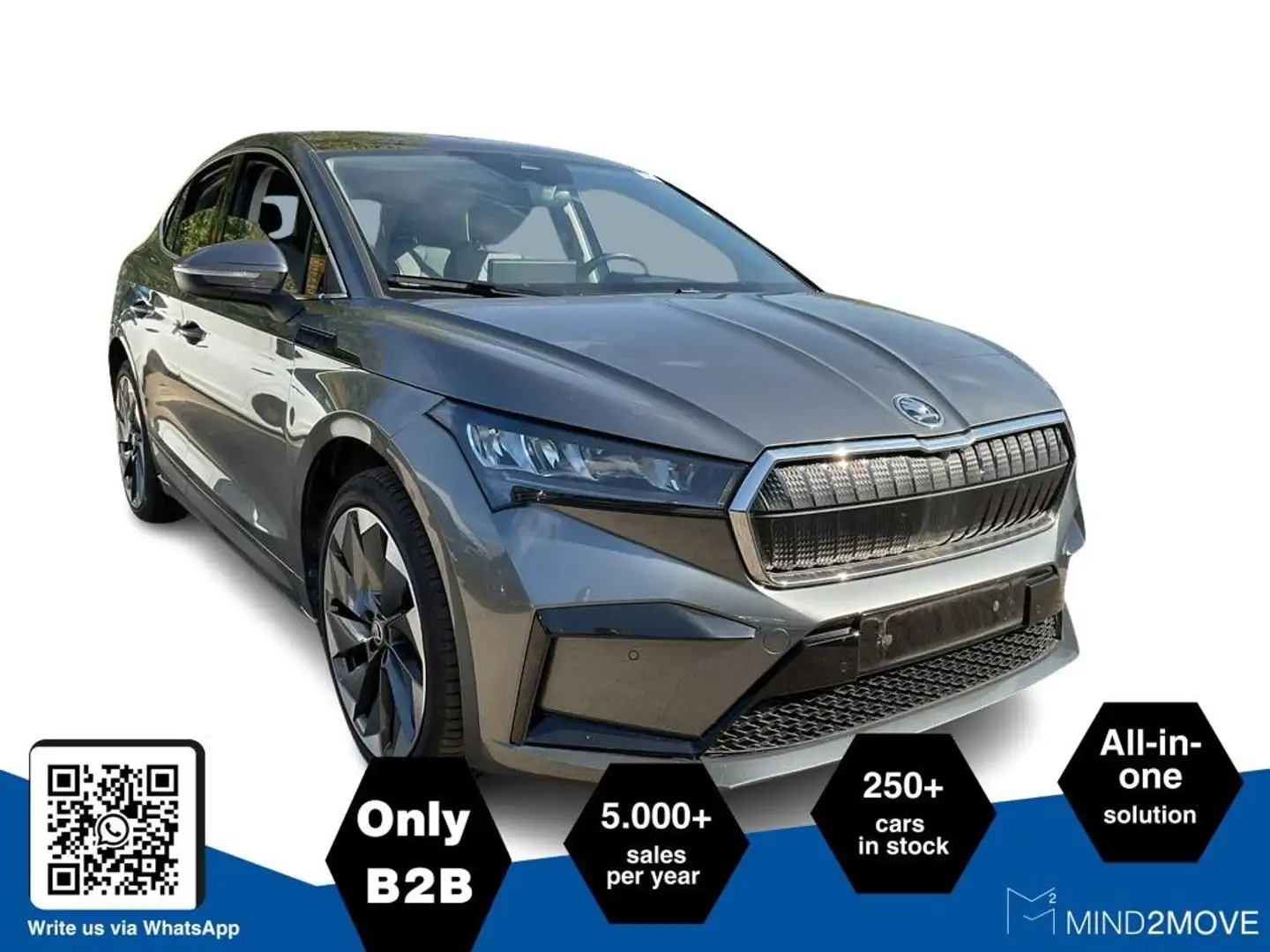 Skoda Enyaq Coupé 60 Loft Grau - 1