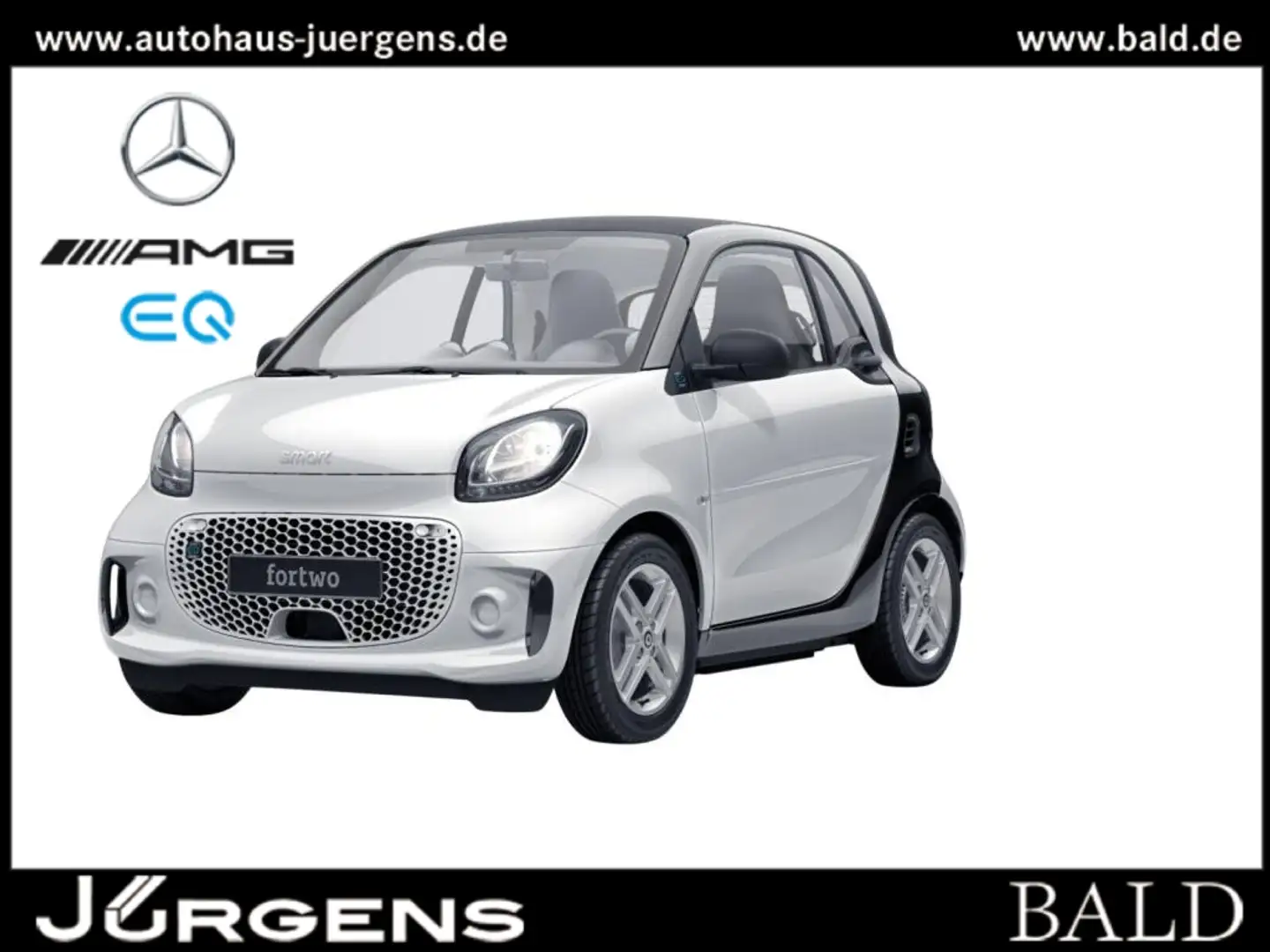 smart forTwo EQ  Cool&Audio/LED-Tagfahr/SHZ/DAB Blanc - 1