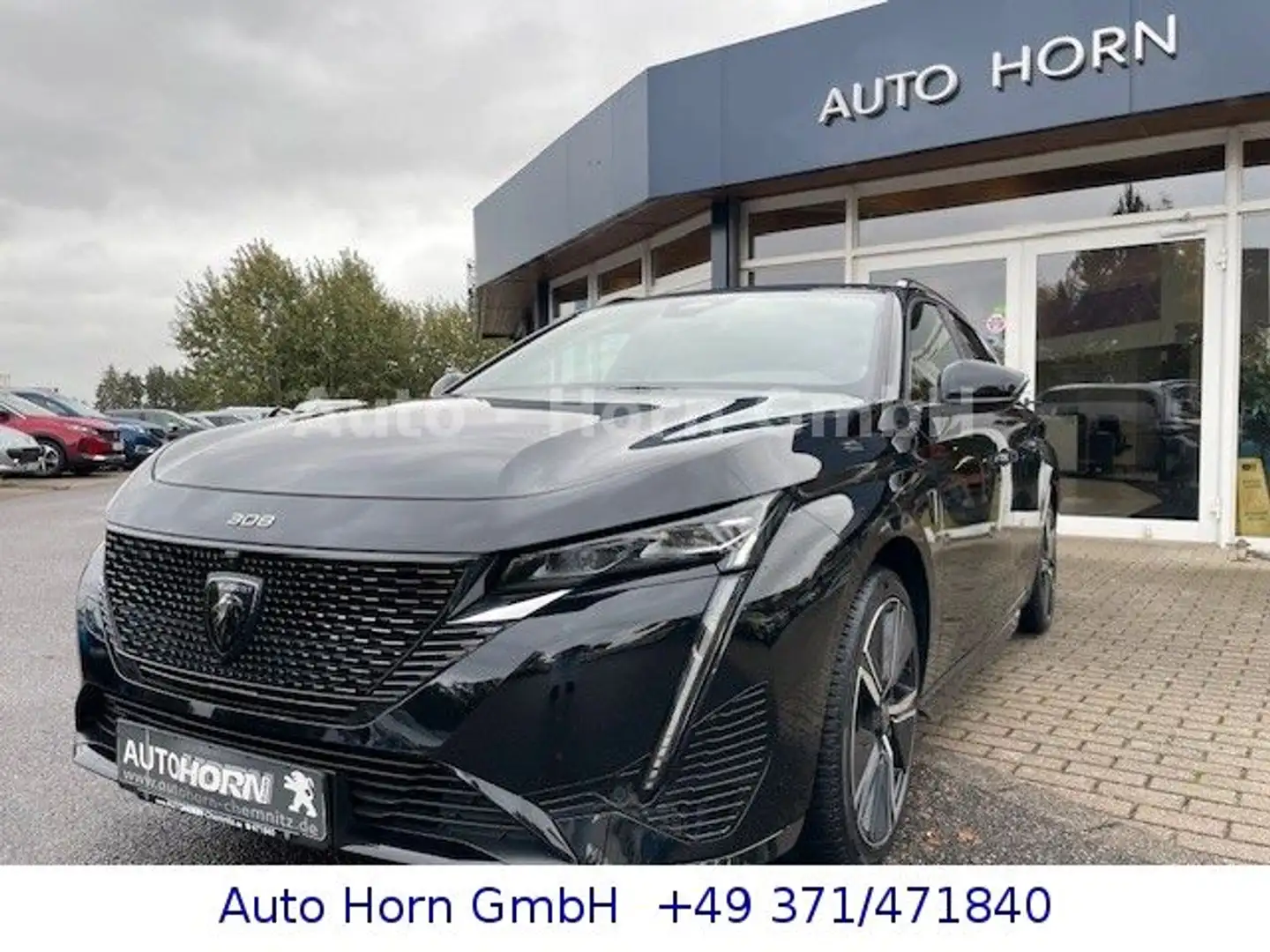 Peugeot 308 SW GT PureTech 130 EAT 8 Noir - 1