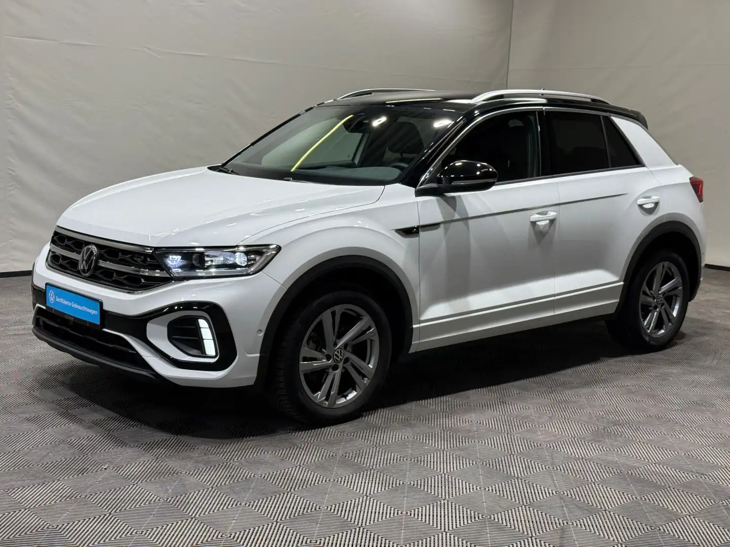 Volkswagen T-Roc T-ROC R-Line 1.5 TSI DSG | LED+ NAVI KAMERA AHK Weiß - 2