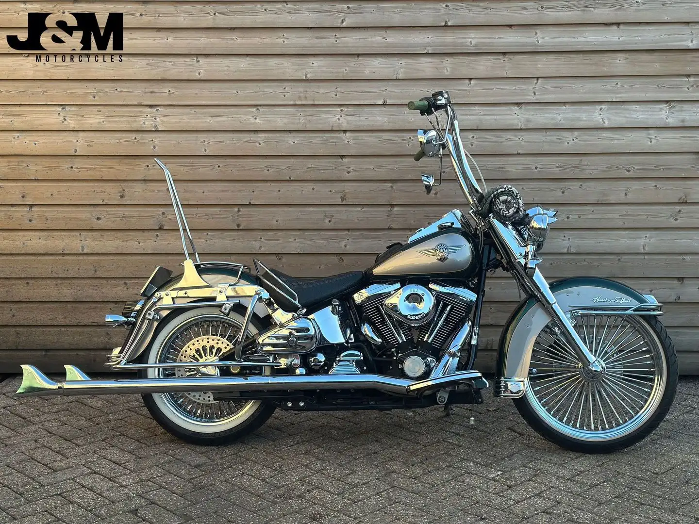 Harley-Davidson Heritage SPECIAL Groen - 2