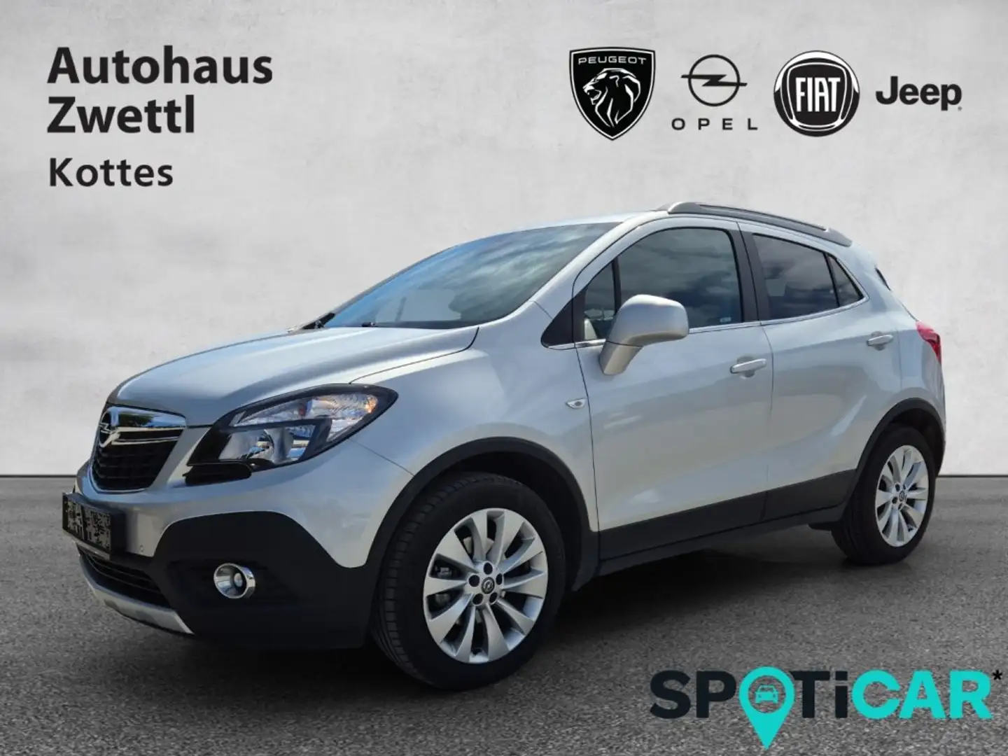 Opel Mokka 1,6 CDTI ecoflex Edition *NAVI*EINPARK*SHZ*KAMERA* Silber - 1