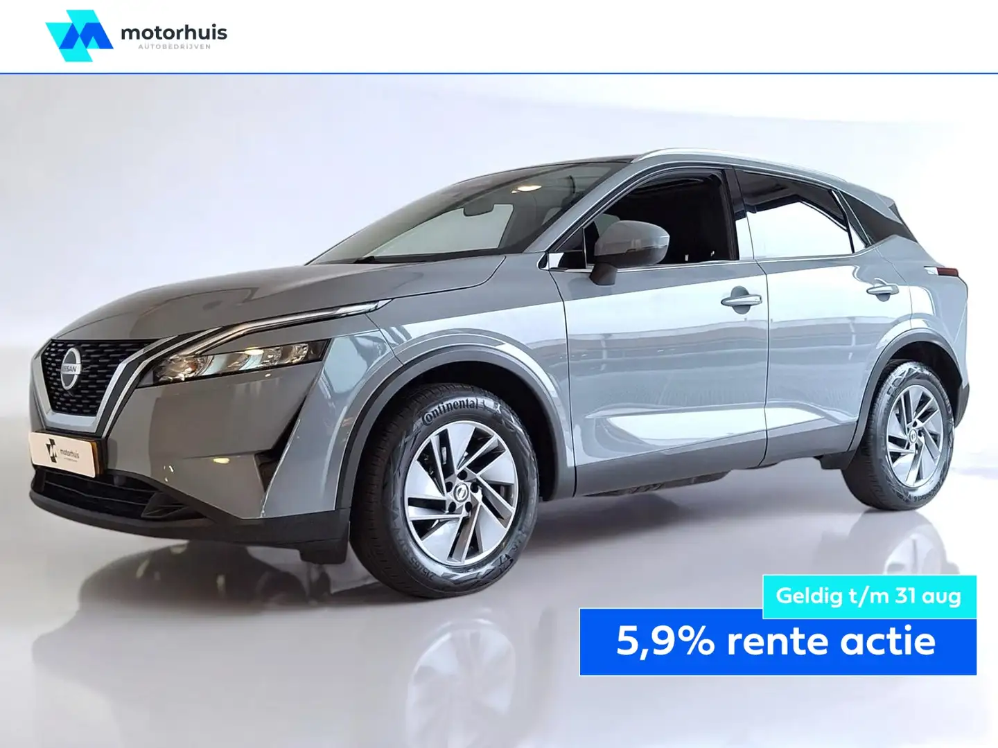 Nissan Qashqai 1.3 Mild-Hybrid 140pk Acenta Grijs - 1