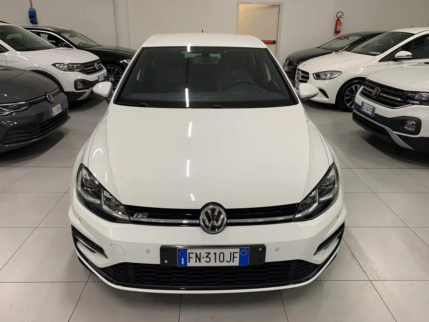 Volkswagen Golf Golf 5p 1.6 tdi Sport R-LINE 115cv Bianco - 2