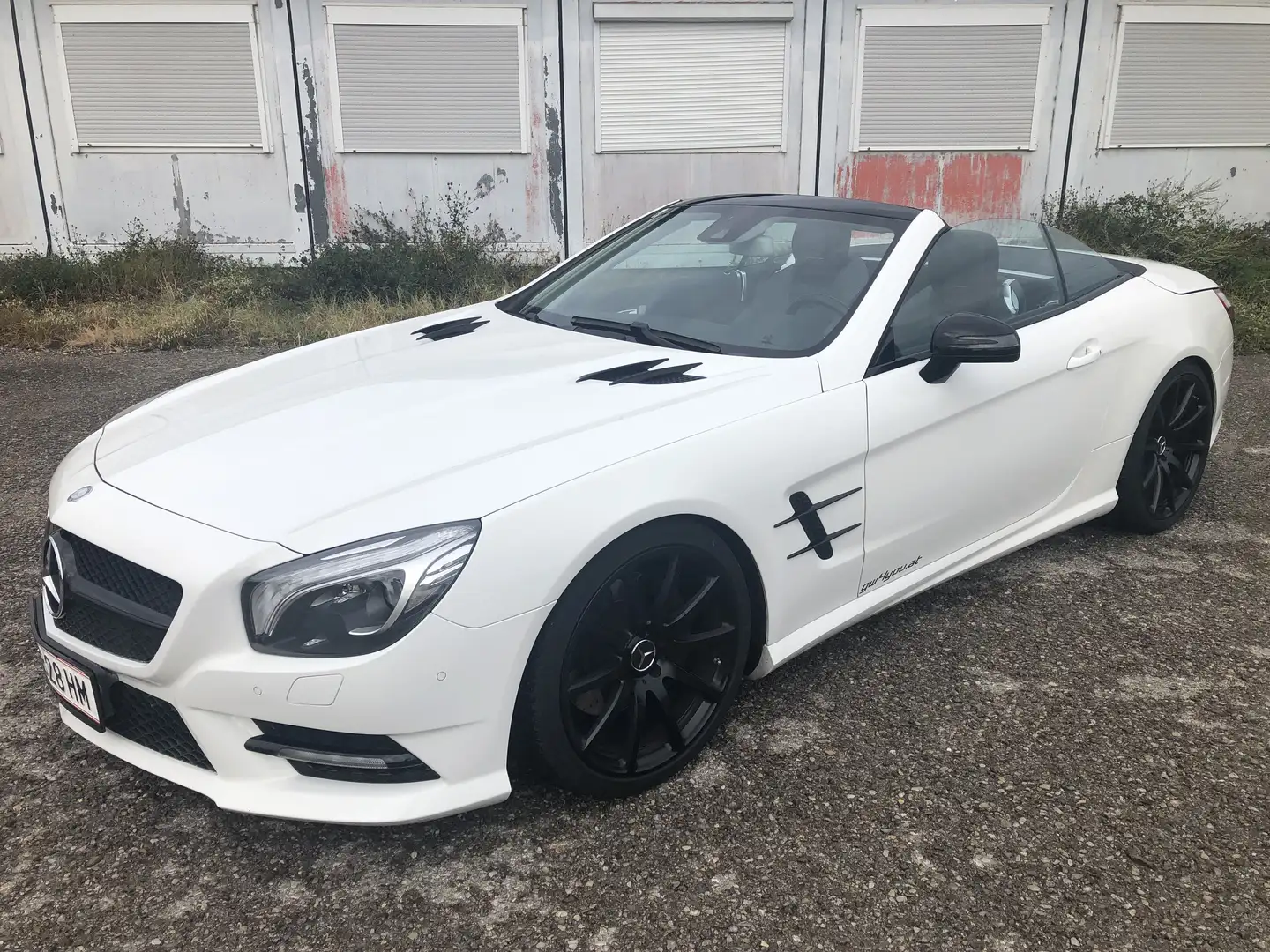 Mercedes-Benz SL 350 Roadster Aut. AMG 63 Black Edition Weiß - 1