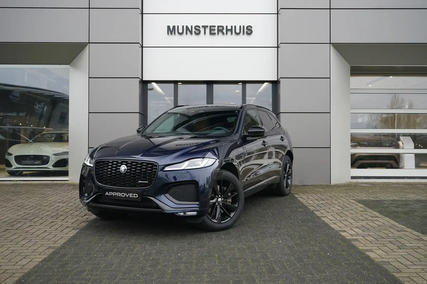 Jaguar F-Pace P400e PHEV R-Dynamic SE | Schuif/Kantel Dak | Meri Blauw - 1