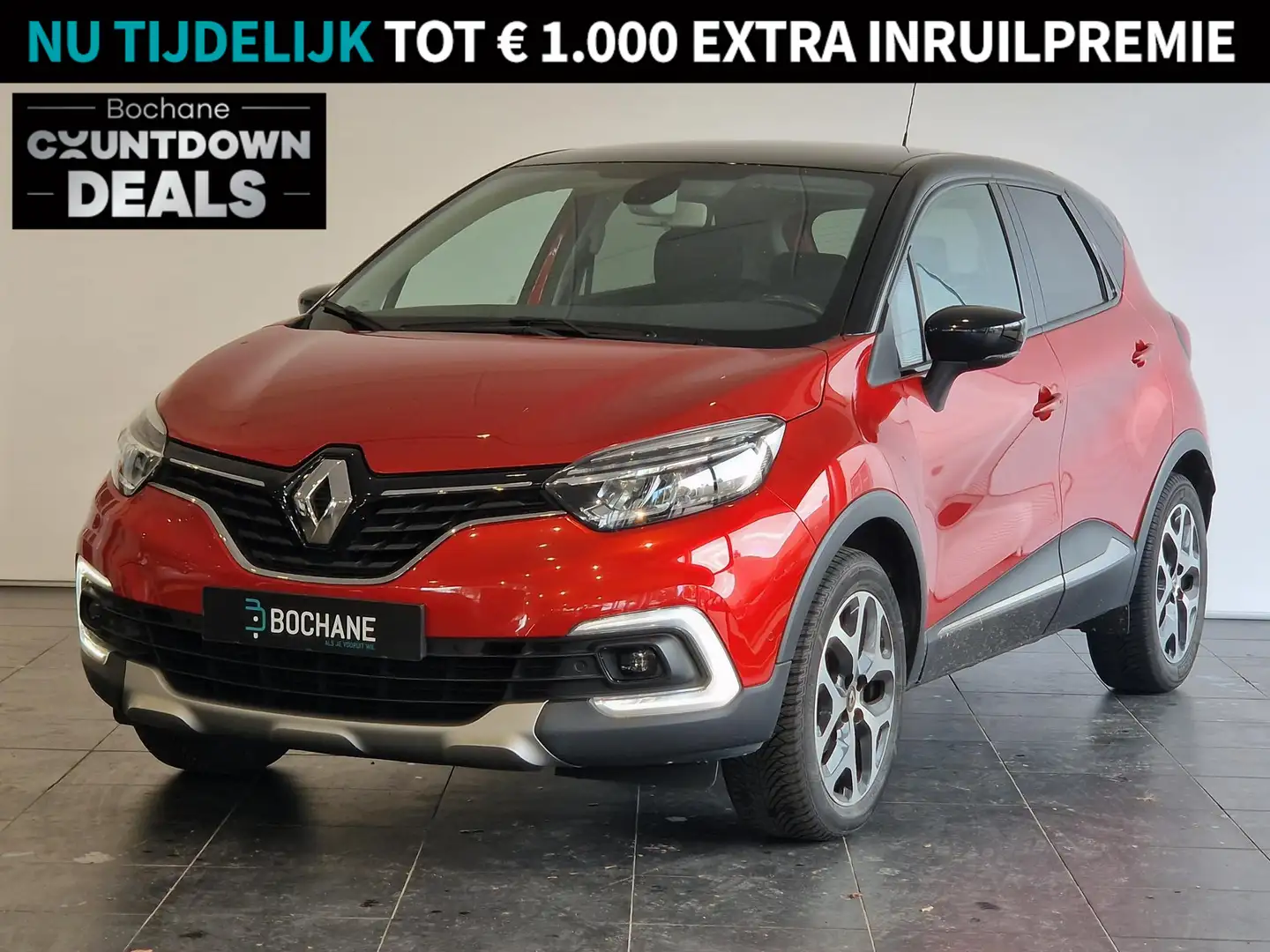 Renault Captur 0.9 TCe Intens | NAVIGATIE | CAMERA | PARKEERSENSO Rouge - 1