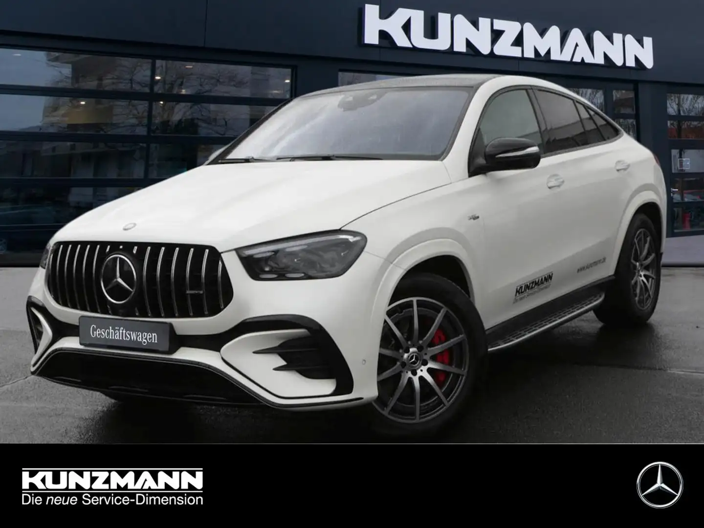 Mercedes-Benz GLE 53 AMG AMG GLE 53 4MATIC+ Coupé Distronic AHK White - 1
