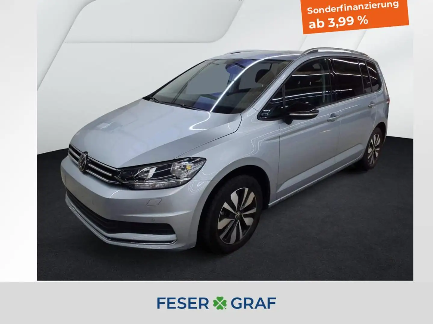 Volkswagen Touran 1.5TSI Comfortline 7Sitze Kamera Navi Silber - 1