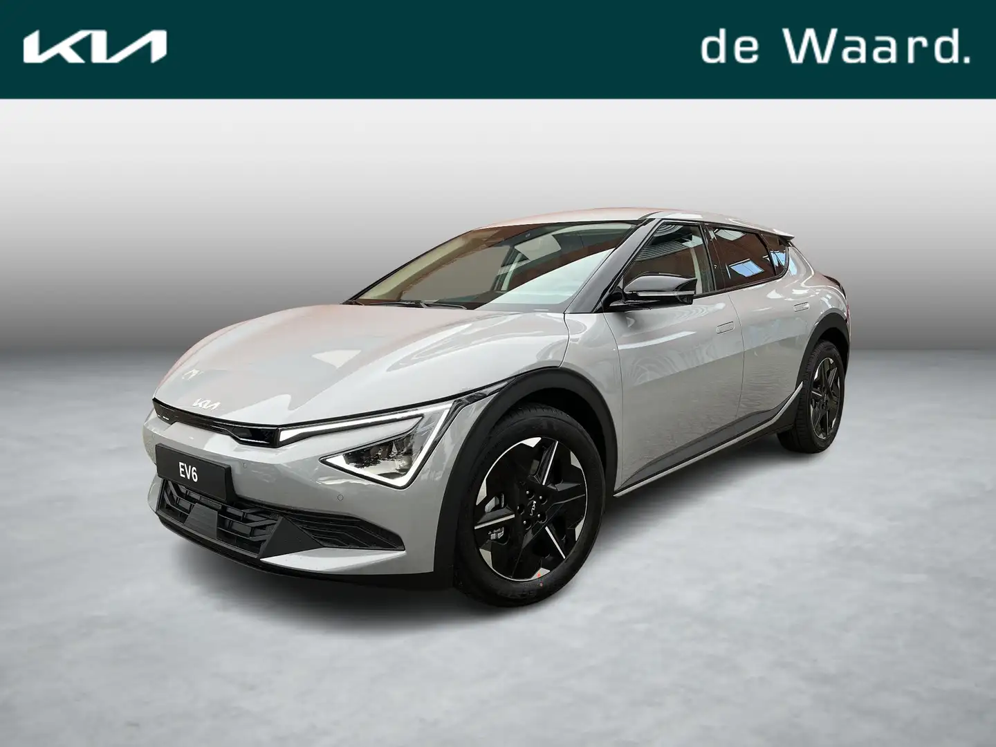 Kia EV6 Light Edition 63 kWh | Stoel- en stuurverwarming | Grijs - 1