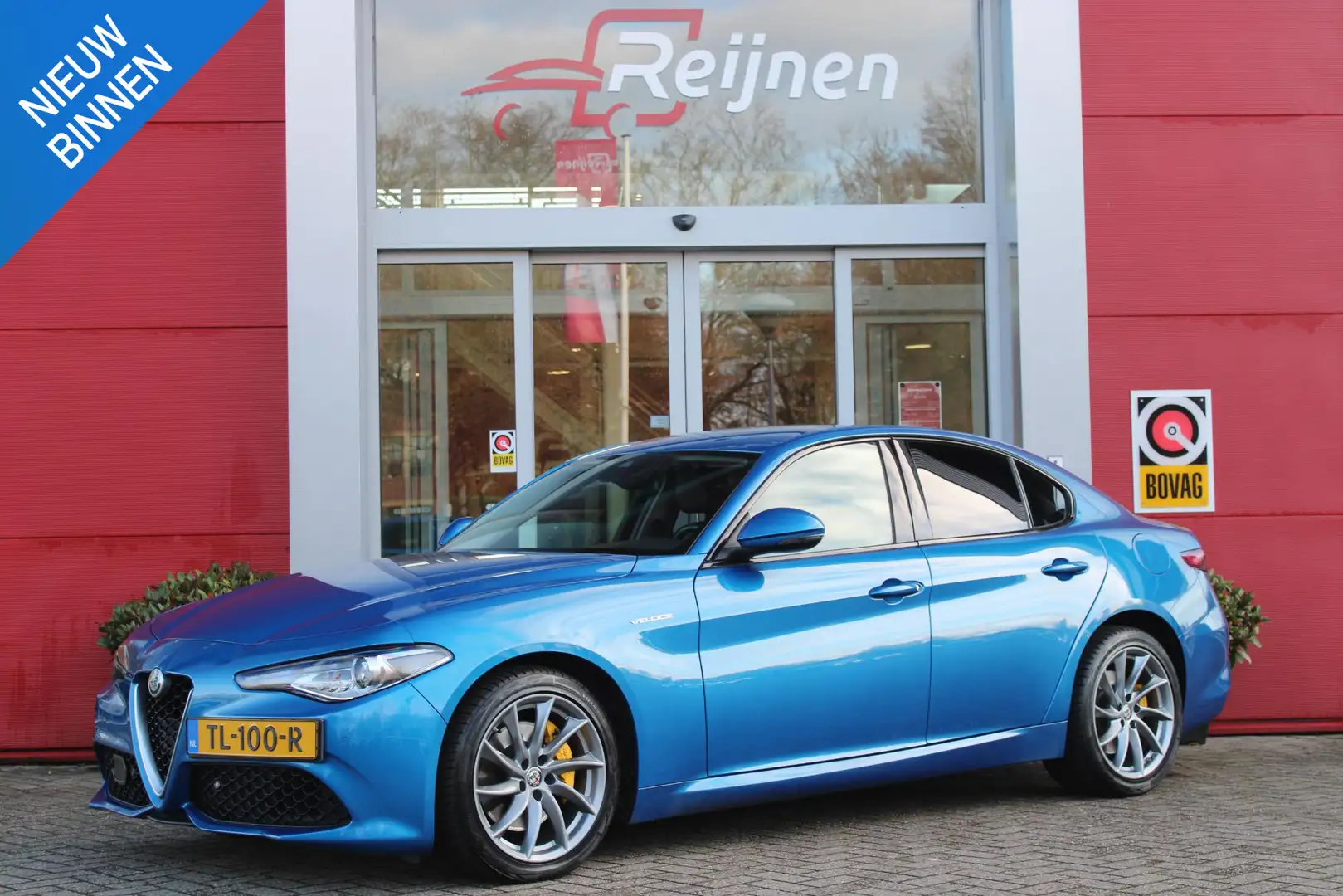 Alfa Romeo Giulia 2.0 T 280PK Q4 AWD VELOCE | FULL MAP NAVIGATIE | B Bleu - 1