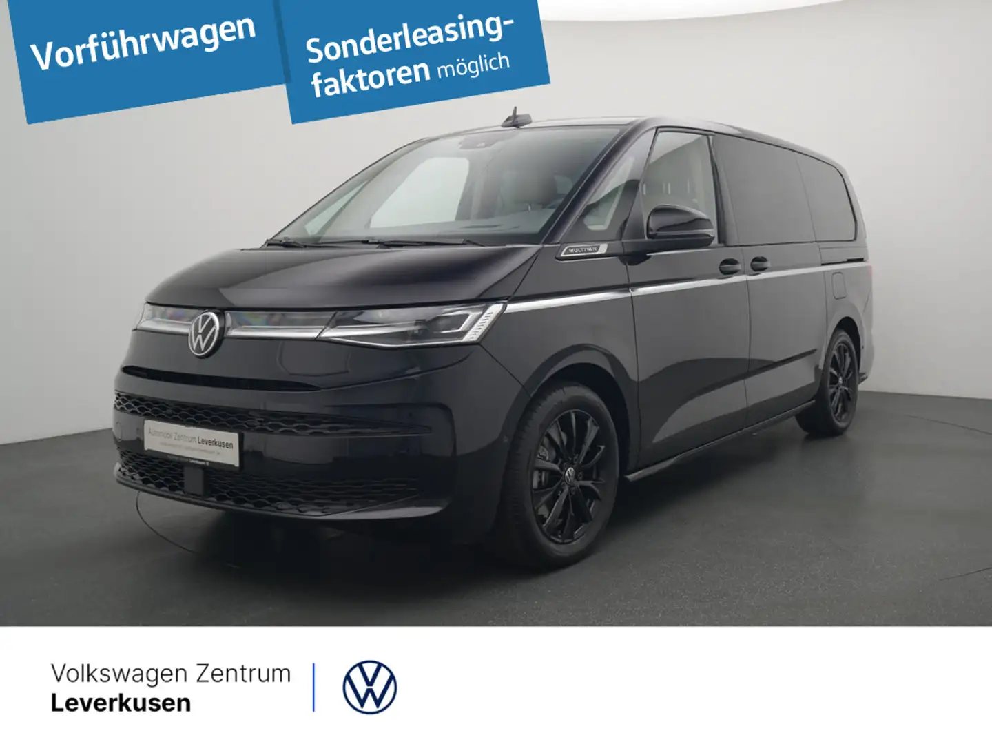 Volkswagen T7 Multivan Style Lang MATRIX H/K 7-SITZER AH Schwarz - 1