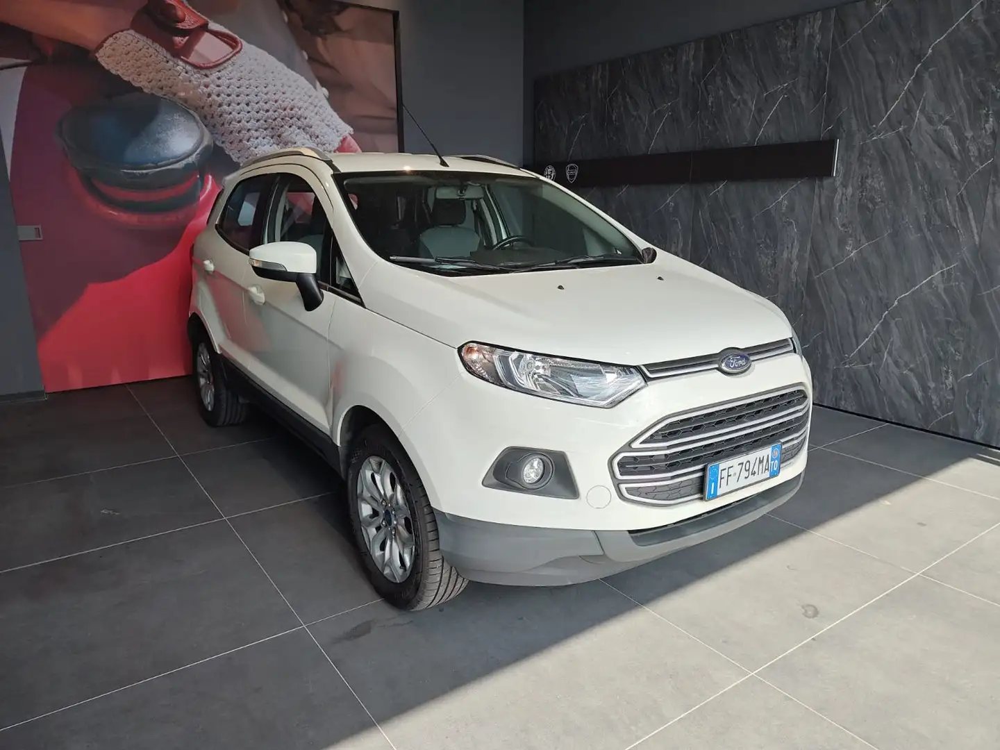Ford EcoSport 1.0 ecoboost Titanium S 125cv Blanc - 1