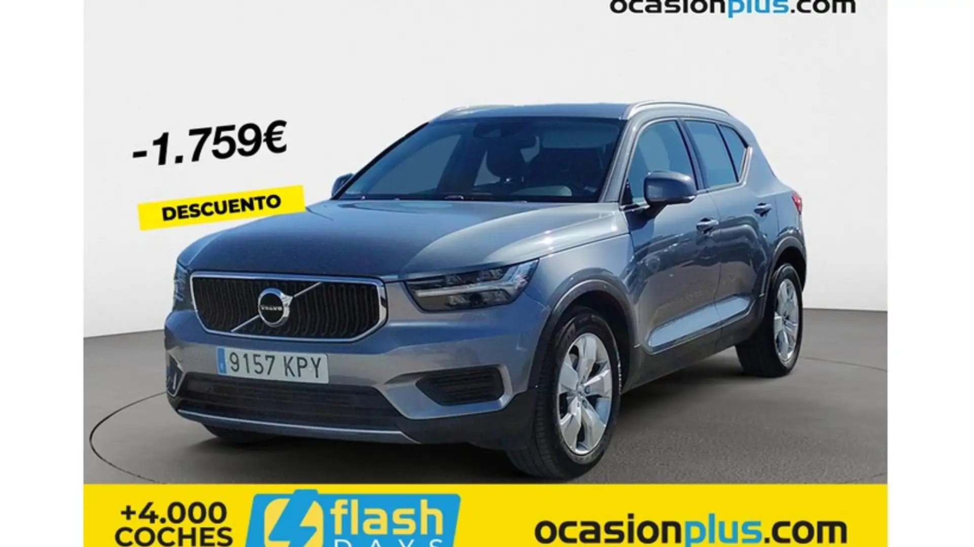 Volvo XC40 D4 Momentum AWD Aut. Gris - 1