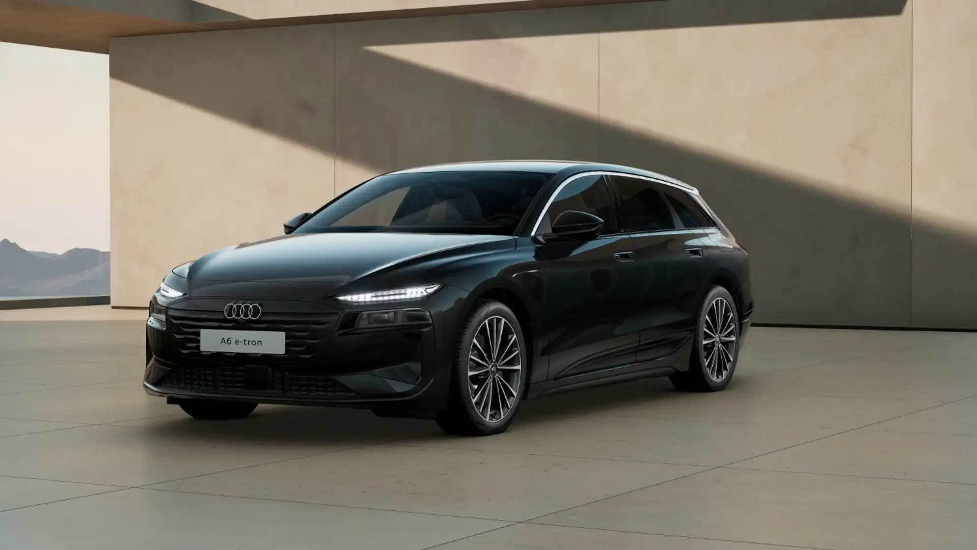 Audi A6 e-tron Avant AHK Matrix 360 °ACC 20'' KeyLess Schwarz - 2