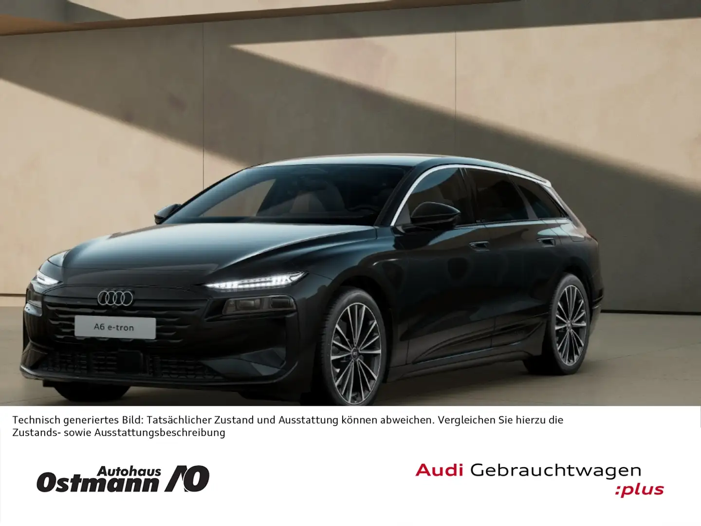 Audi A6 e-tron Avant AHK Matrix 360 °ACC 20'' KeyLess Schwarz - 1