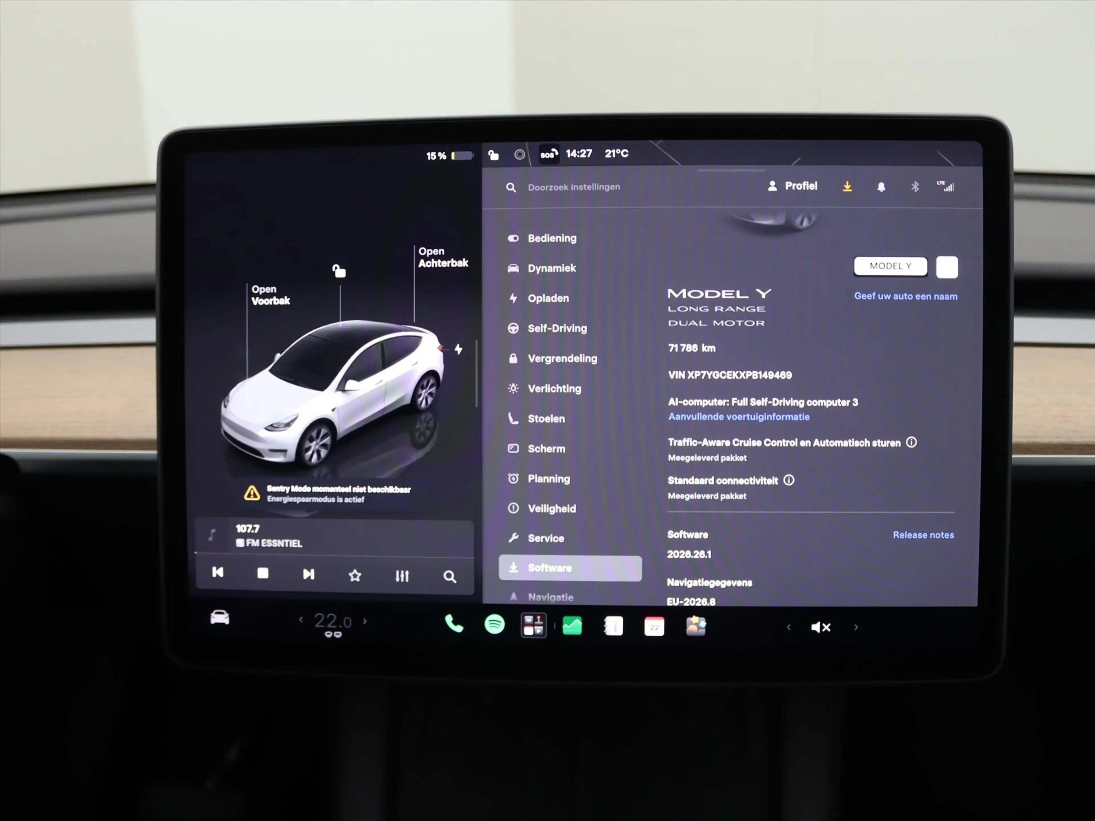Tesla Model Y Long Range AWD 75kWh 351pk [ TREKHAAK+AMD RYZEN+AU — photo 33