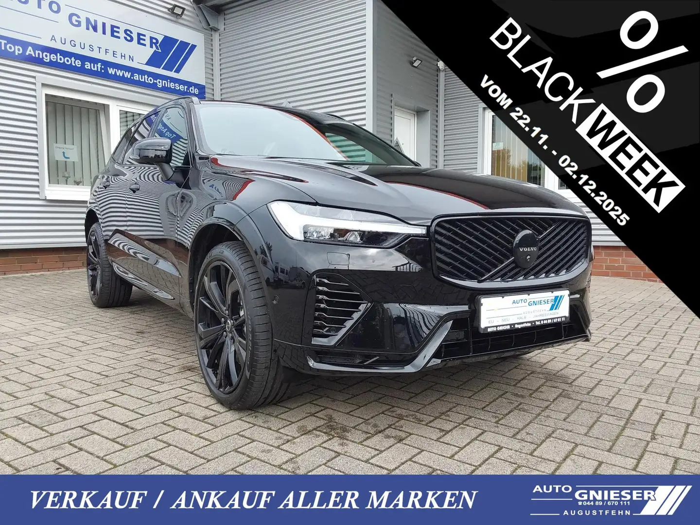 Volvo XC60 T8 AWD Ultra Black Edition ACC/SHZ/KAM/H&K/PANO... Schwarz - 1
