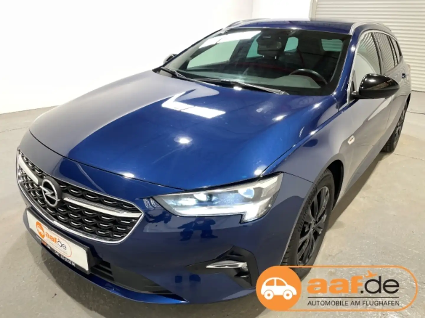 Opel Insignia ST 1.5 D Elegance Automatik EU6d Leder LED Navi Modrá - 1