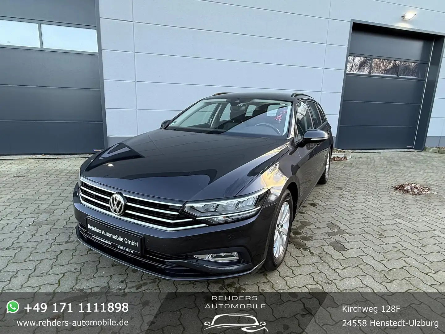 Volkswagen Passat Variant Basis LED/AppleCar/Navi/SHZ/ACC Gris - 1