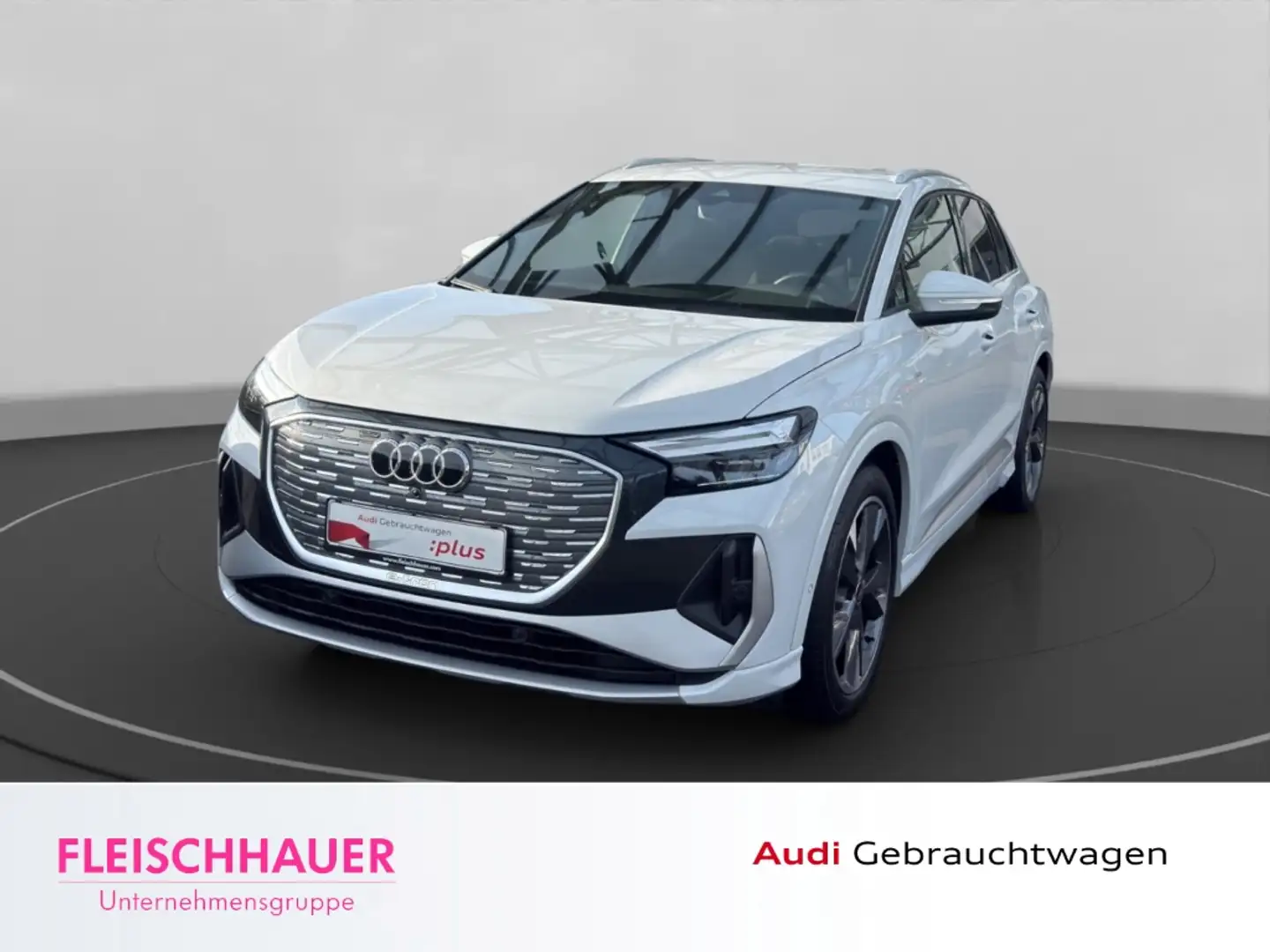 Audi Q4 e-tron 35 S-Line+Navi+LM20+APS-Plus+ACC+CarPlay+RK+LED Weiß - 1