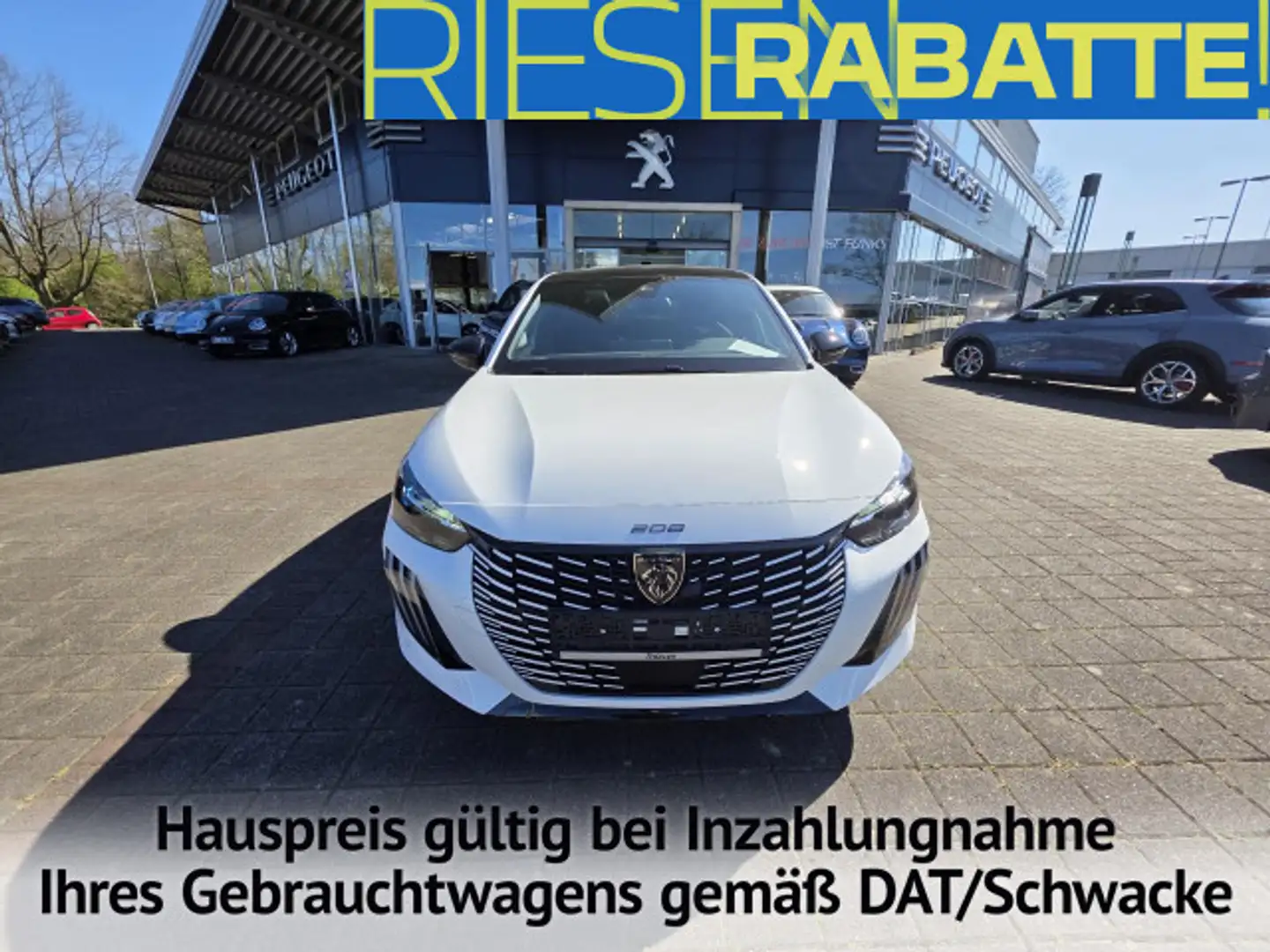 Peugeot 208 GT HYBRID 145 e-DSC6 / 360 Kamera / Navi / SHZ Weiß - 2