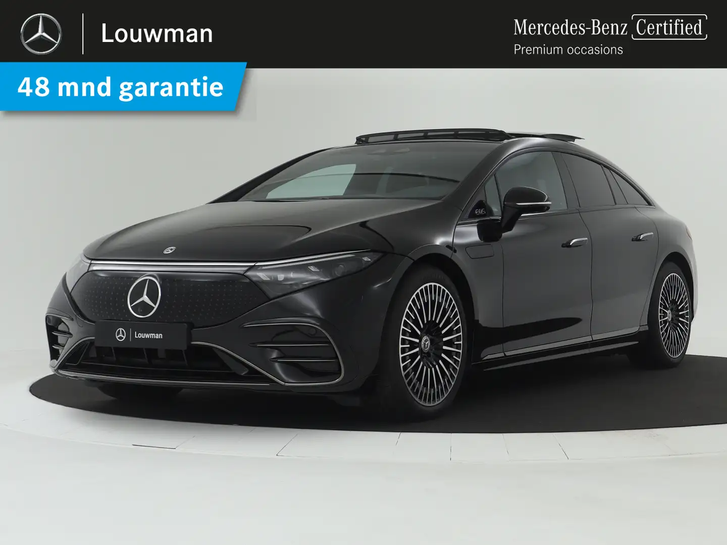 Mercedes-Benz EQS 580 4MATIC AMG Line 108 kWh | Premium Plus pakket Negro - 1