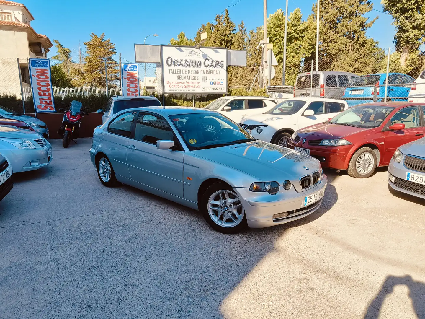 BMW 325 325 ti Compact Aut. Plateado - 2