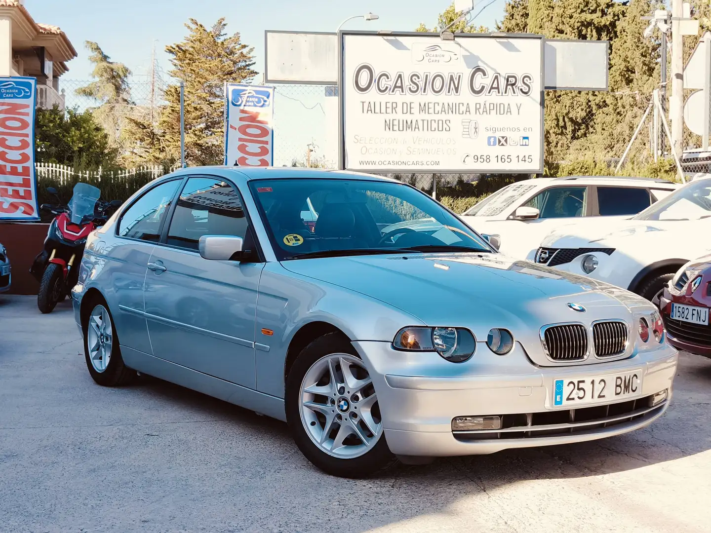 BMW 325 325 ti Compact Aut. Plateado - 1