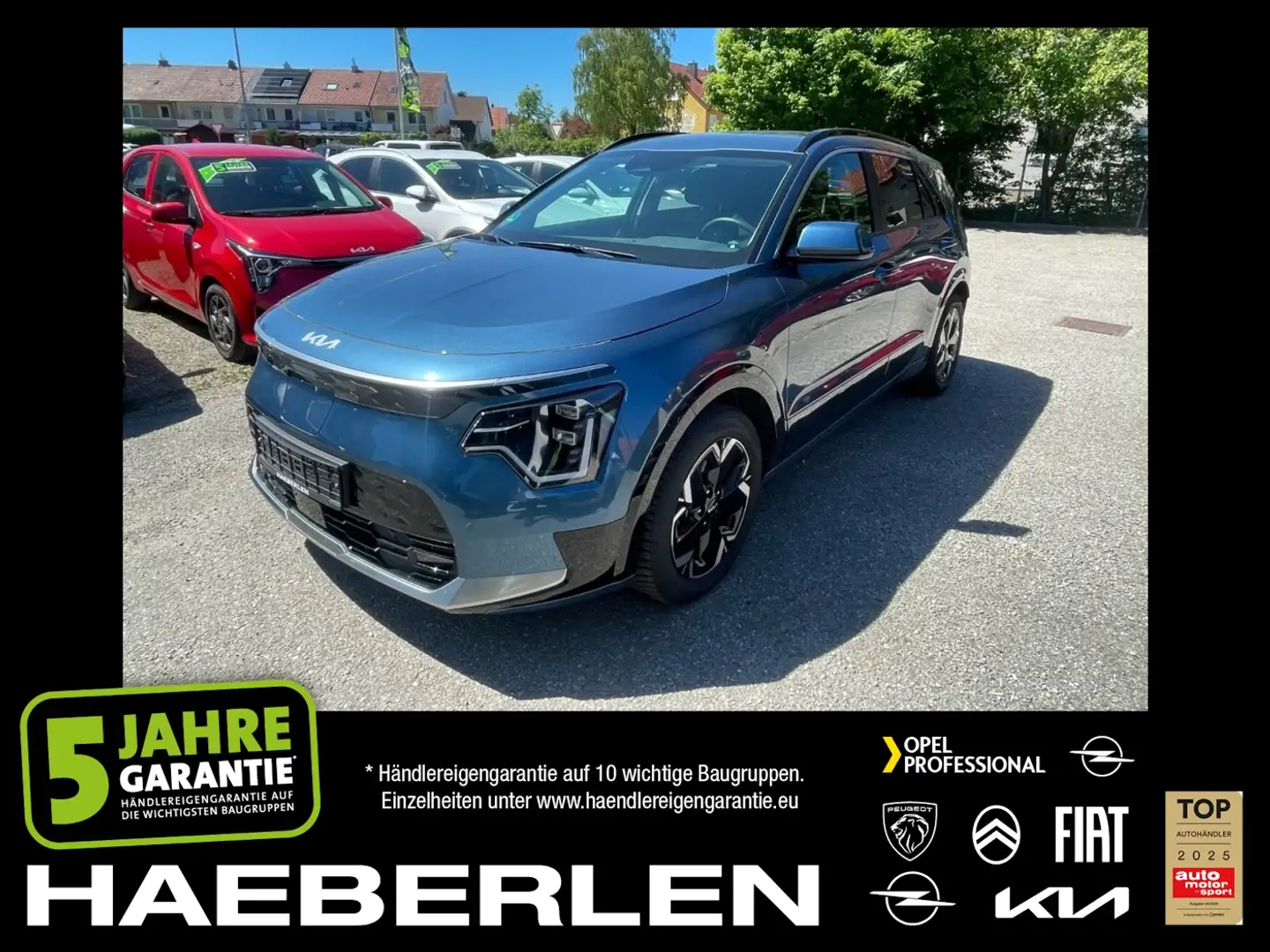 Kia Niro (64kWh) e- Vision *Navi+Abstandswarner* Blau - 1