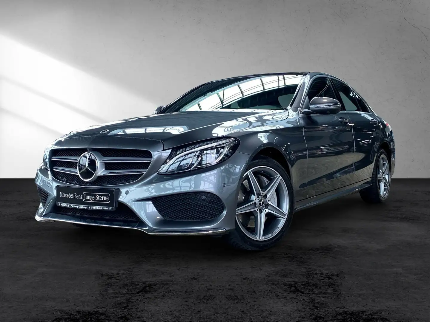 Mercedes-Benz C 250 C 250 d 4M AMG Line Pano Distr Comand MULTIBEAM Grau - 2