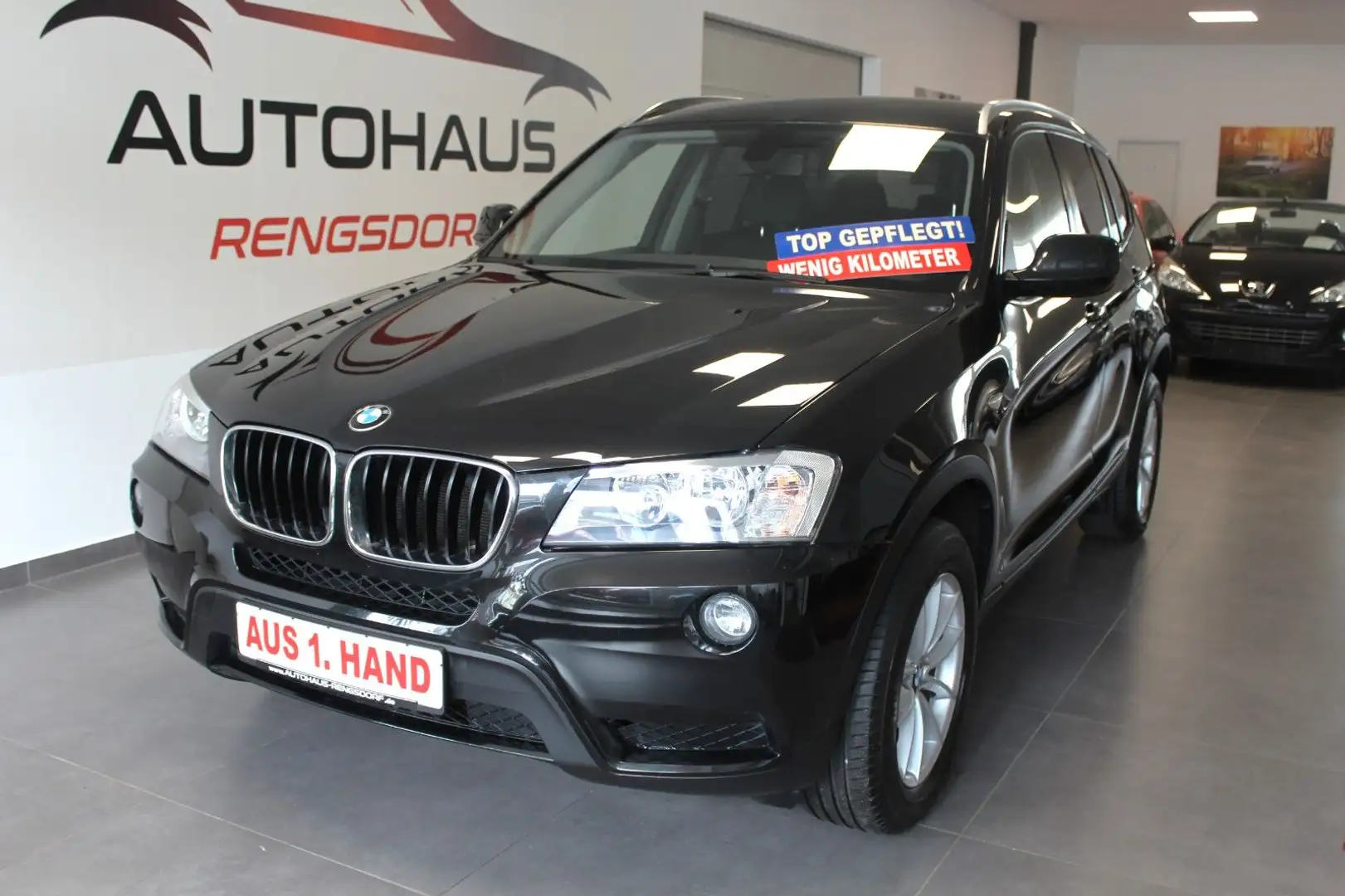 BMW X3 Baureihe X3 sDrive 18 d 1.Hand Negro - 2