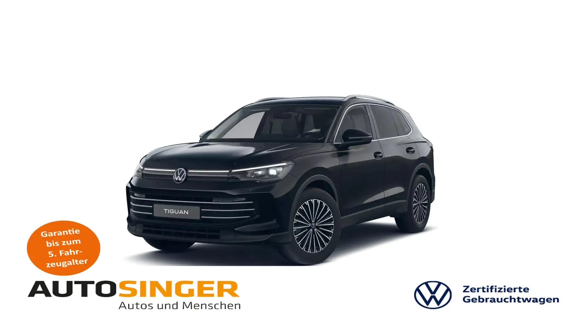 Volkswagen Tiguan Elegance 2.0 TSI DSG 4M *AHK*ACC*HUD*DCC* Schwarz - 1