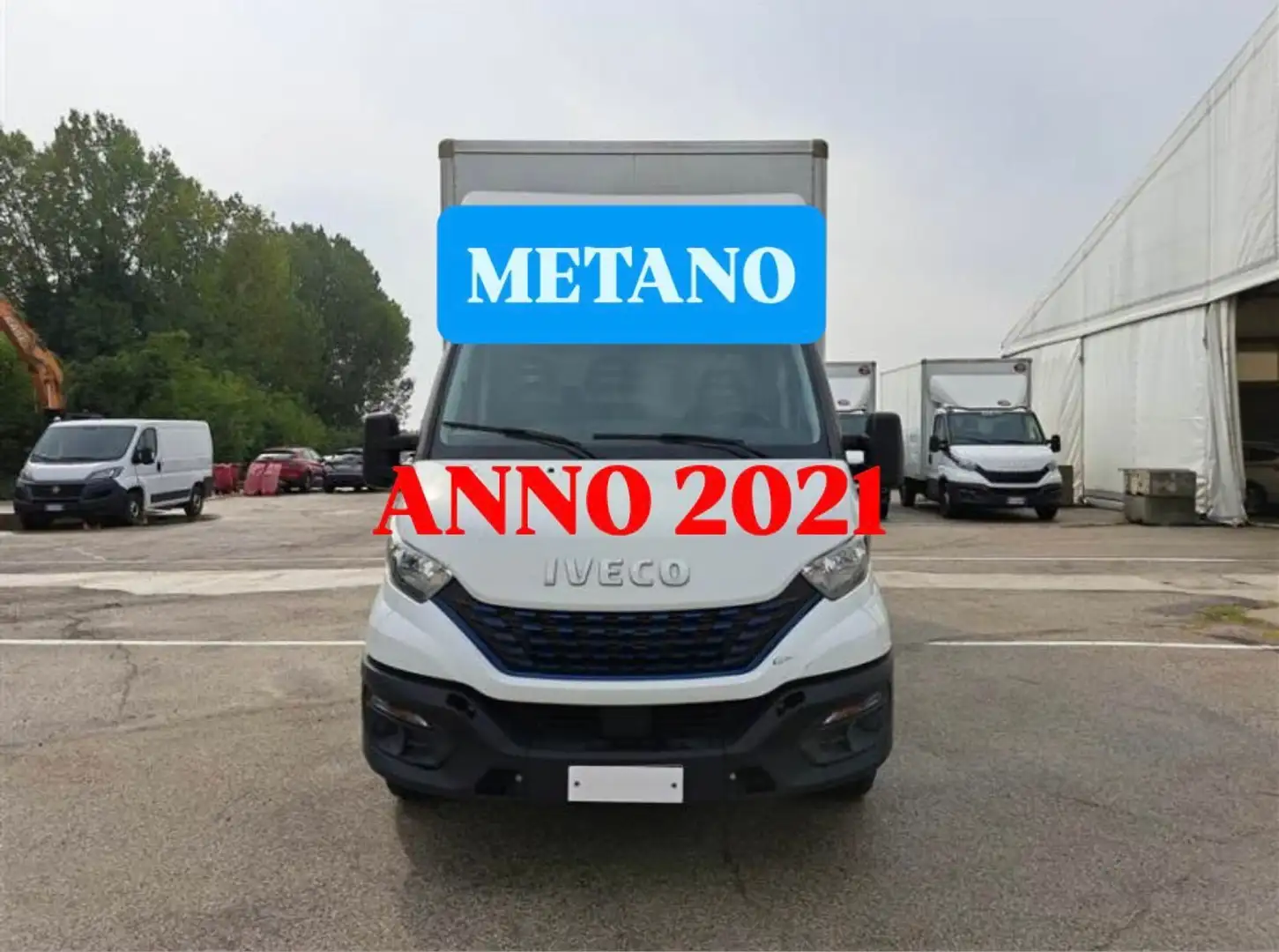 Iveco Daily 35S14 METANO FURGONATO Km 40.000 Bianco - 2