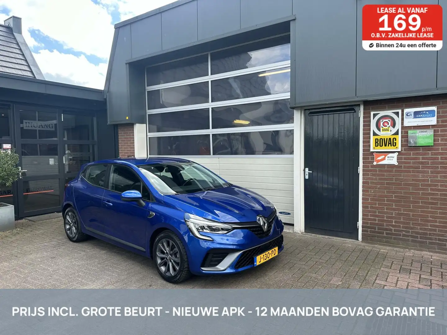 Renault Clio 1.0 TCe R.S. Line CARPLAY/CRUISE *ALL-IN PRIJS* Azul - 1