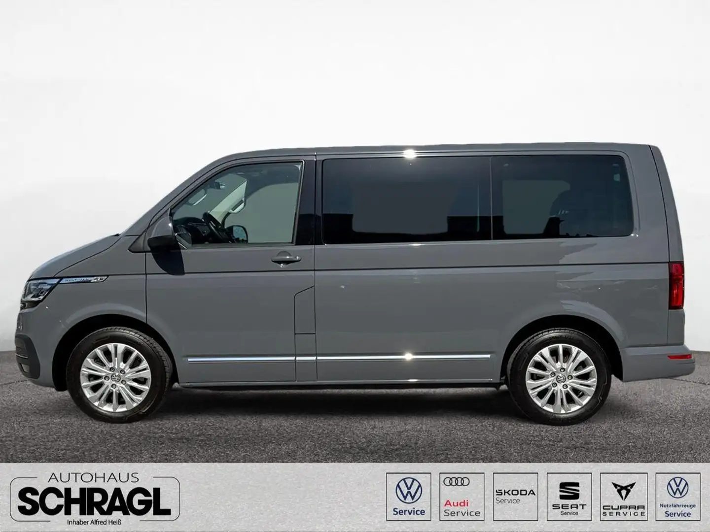Volkswagen T6.1 Multivan 2.0 TDI DSG GENERATION SIX+AHK+NAV Grau - 2