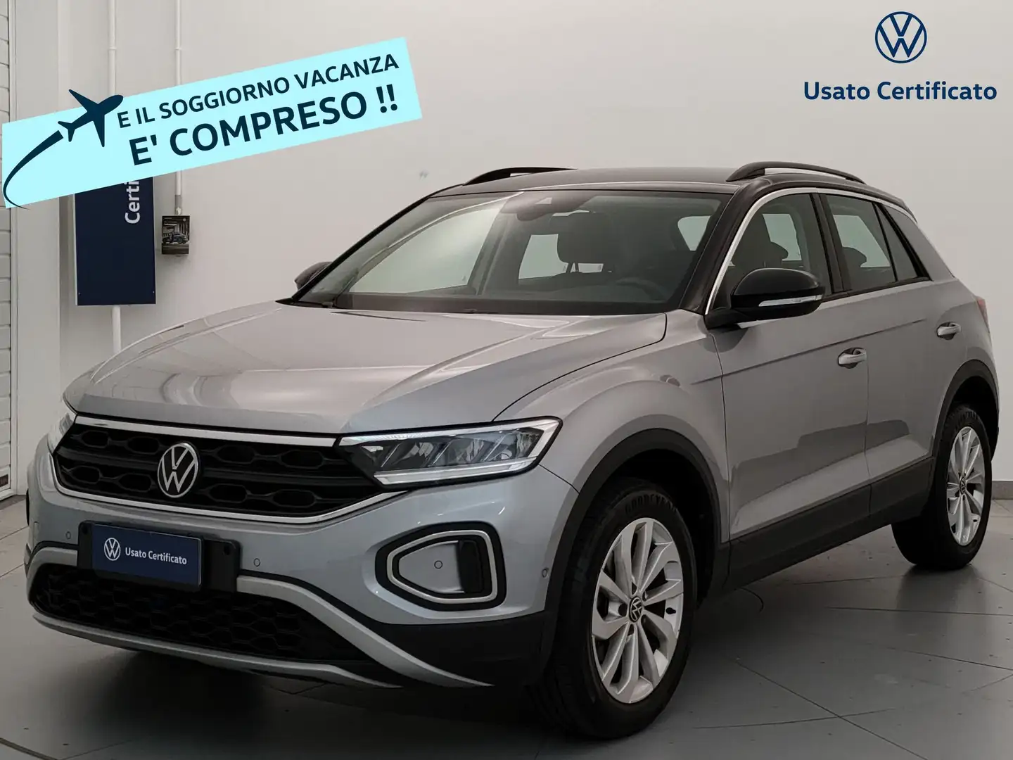 Volkswagen T-Roc T-Roc 1.0 TSI Life Argento - 1
