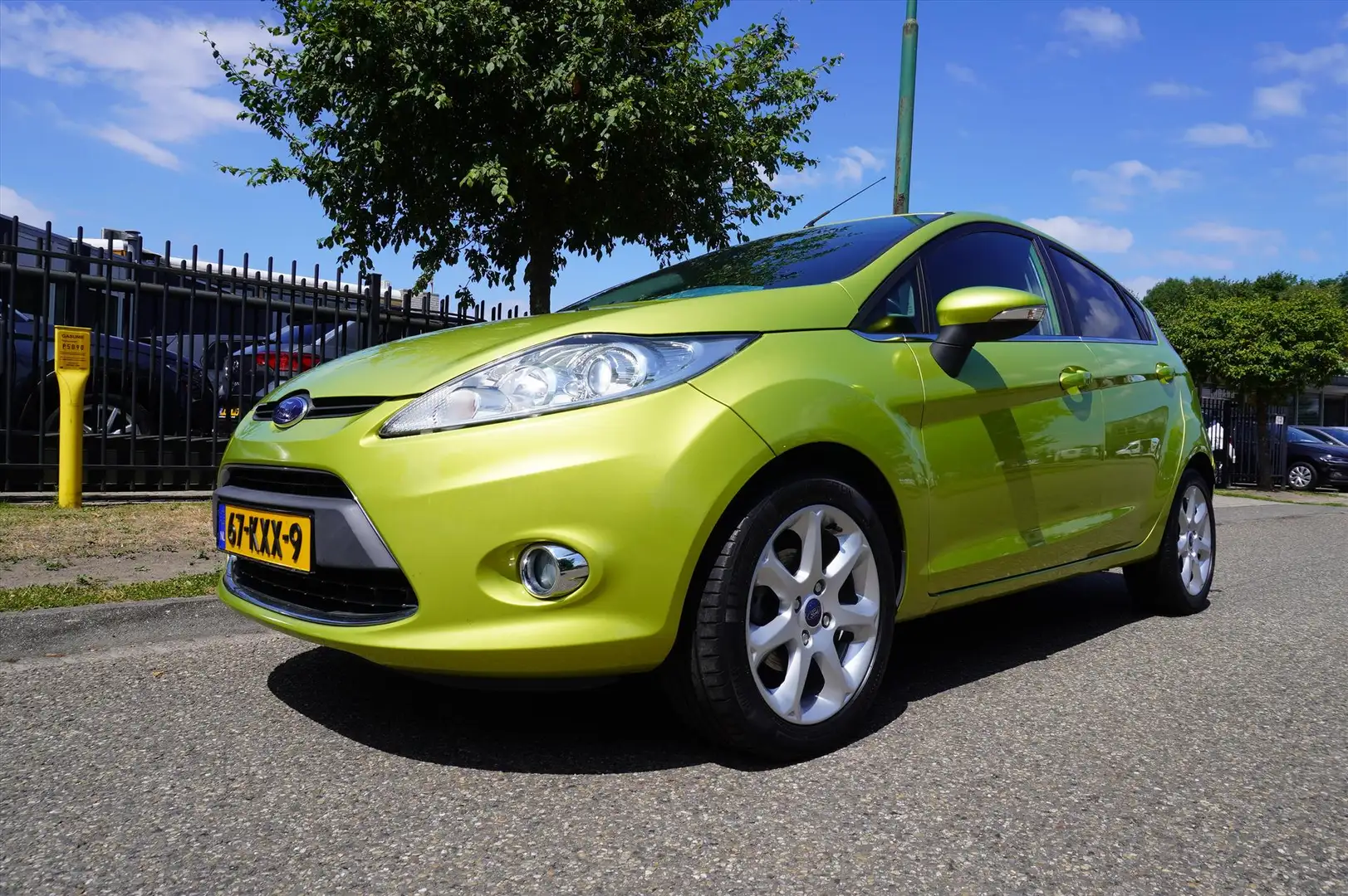 Ford Fiesta 1.6 120pk 5D Titanium Clima LM Mooi Sportief NL-Au Groen - 1