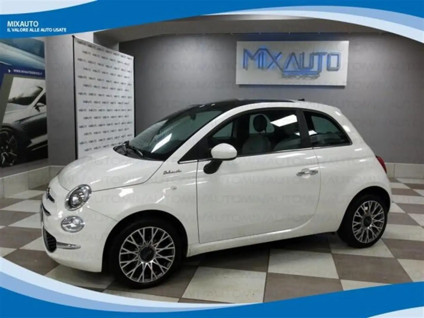 Fiat 500 Hybrid 1.0 70cv Dolcevita EU6 Bianco - 1