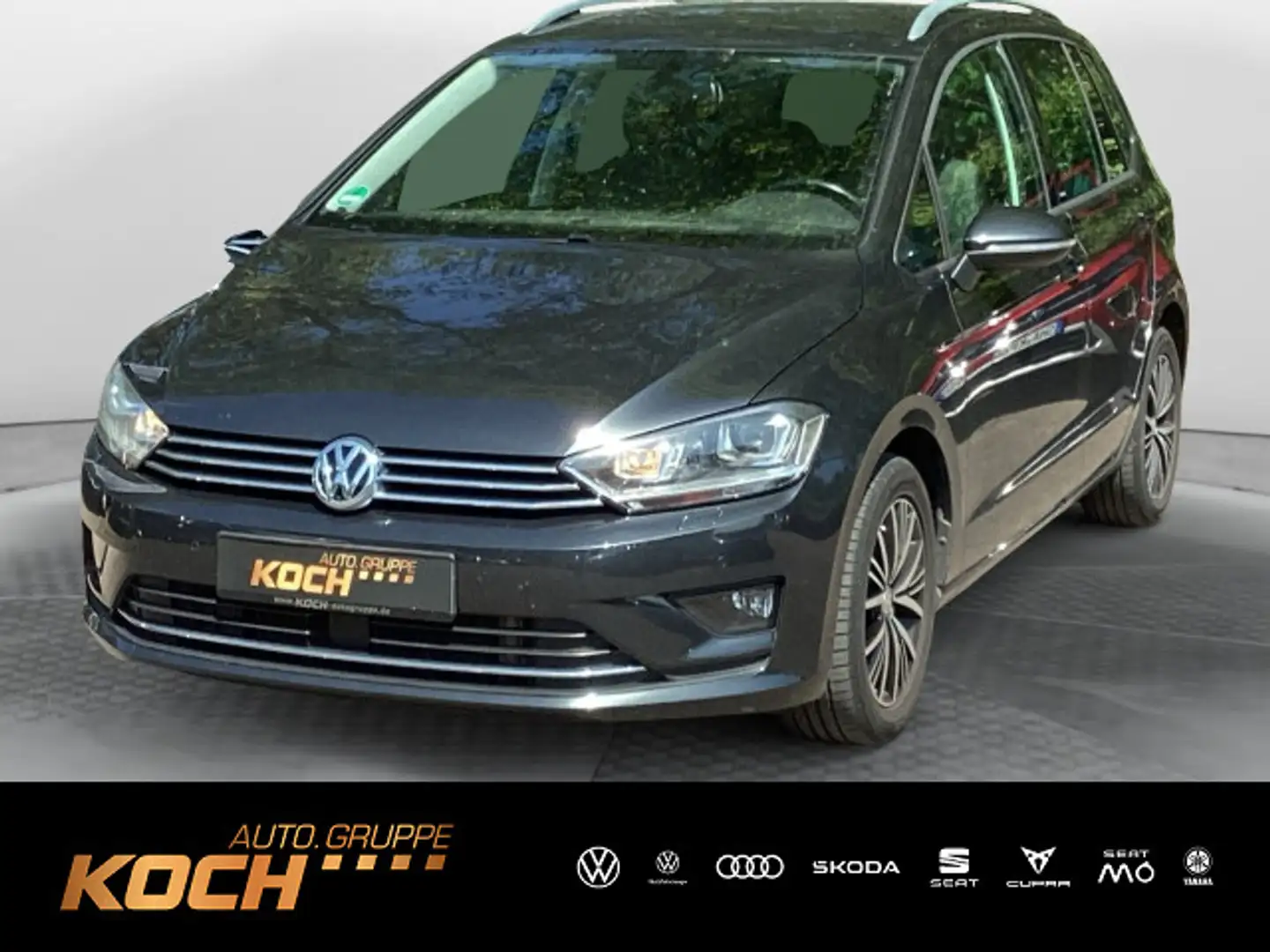 Volkswagen Golf Sportsvan 1.6TDI Allstar DSG Navi Xenon AHK Szary - 1