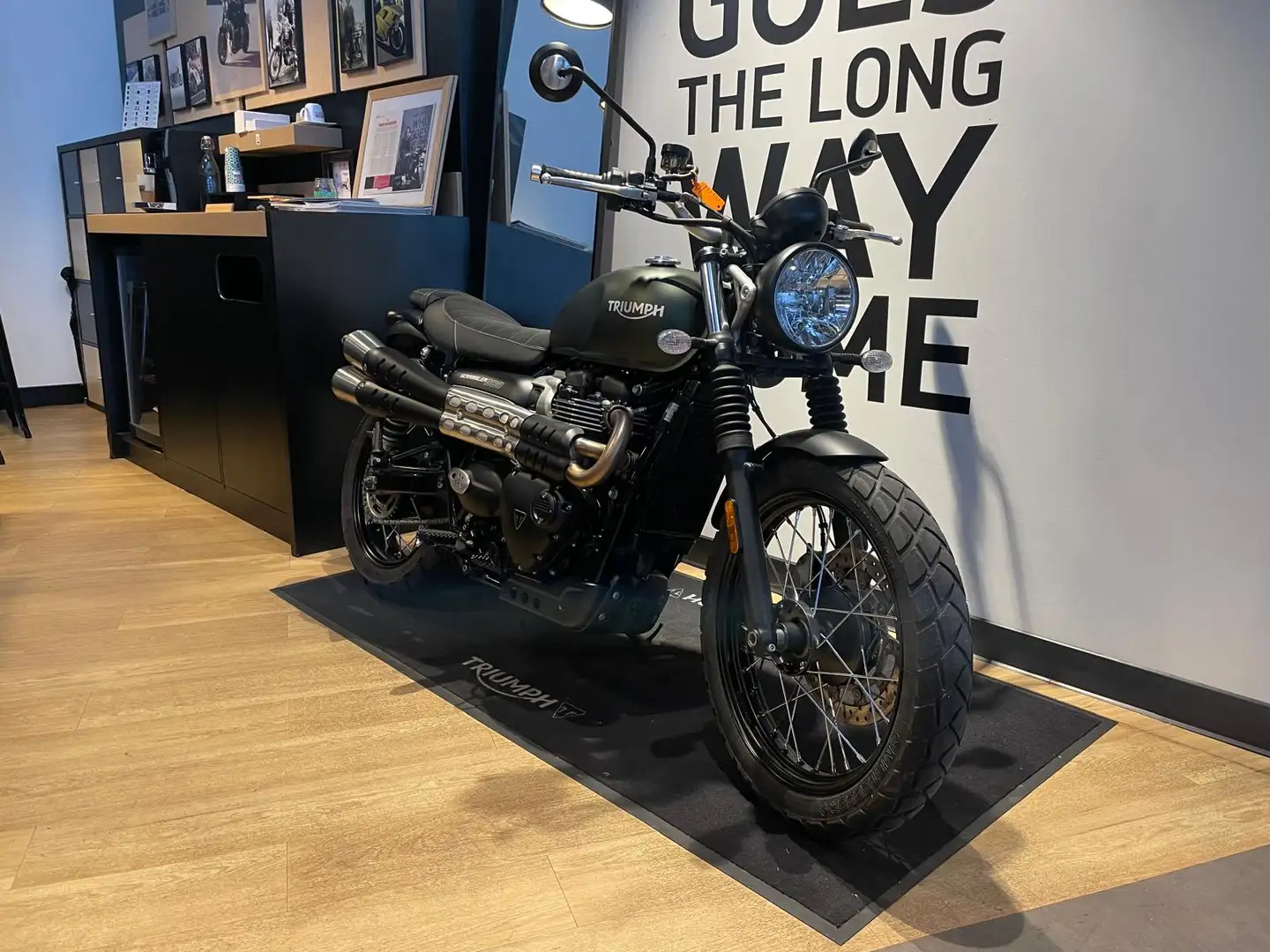 Triumph Scrambler Zielony - 1