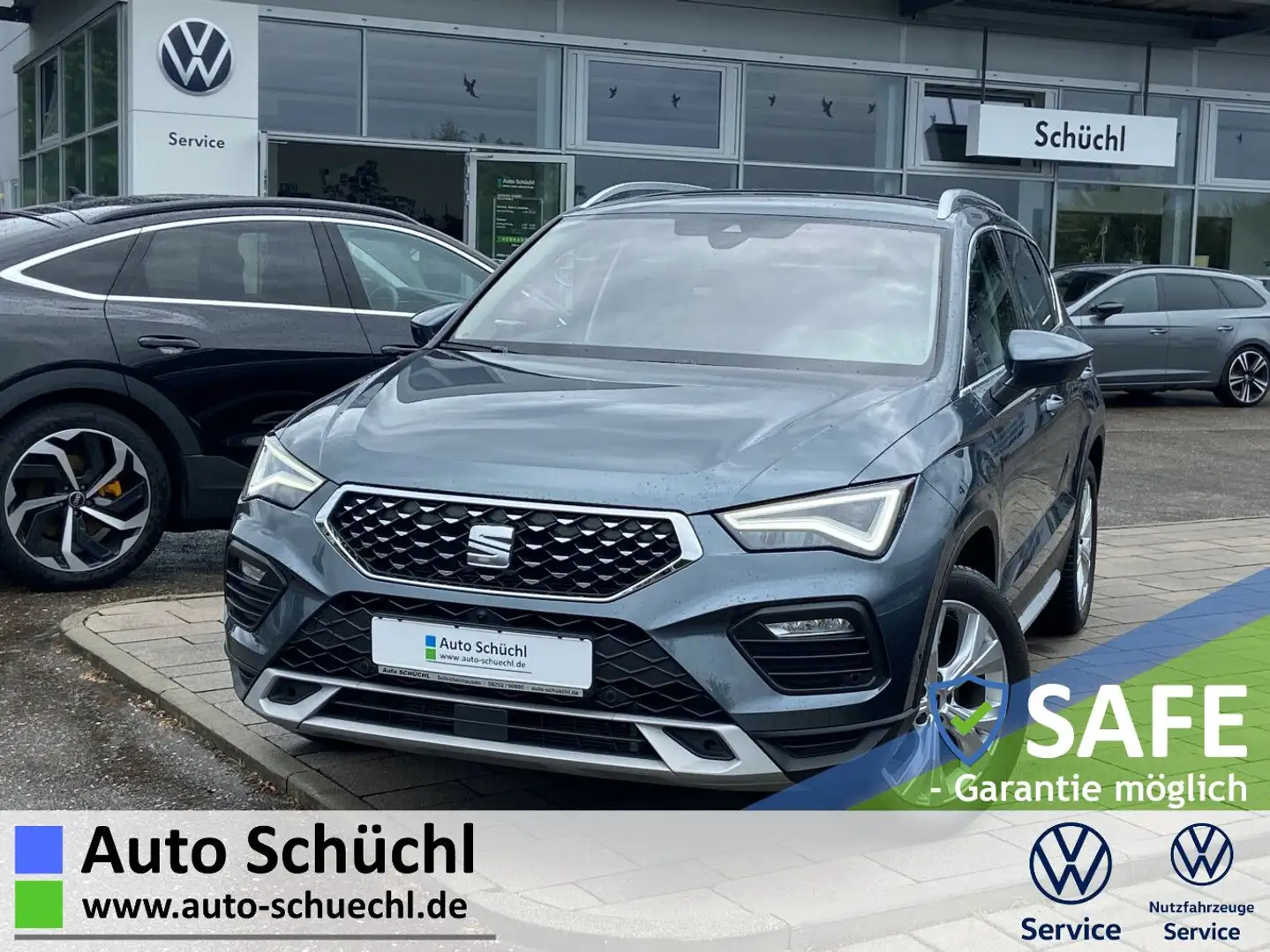 SEAT Ateca 2.0 TSI DSG 4-DRIVE AREA+EL.HECK+BEATS+18" Gris - 1