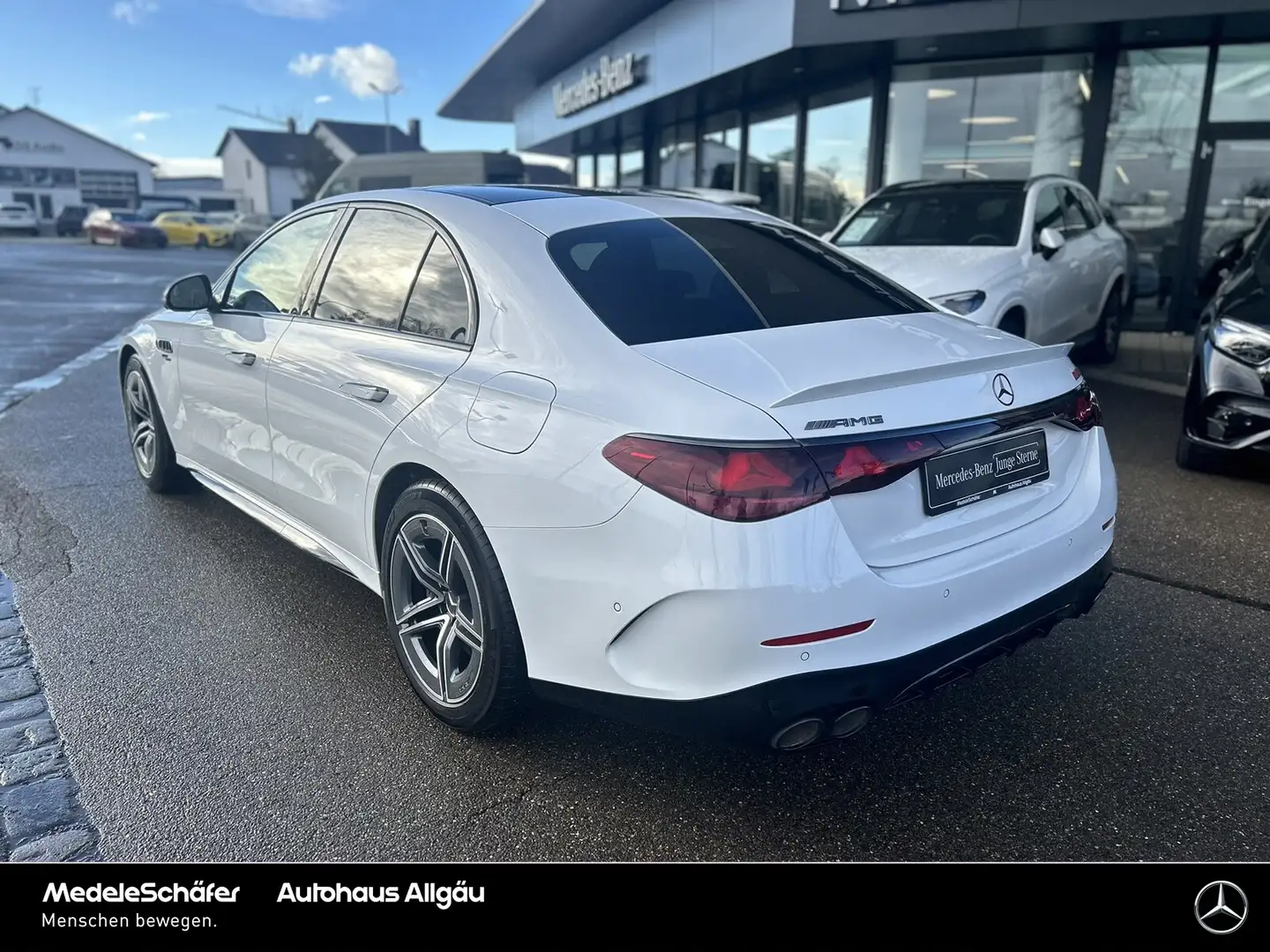 Mercedes-Benz E 53 AMG E 53 AMG Hybrid 4M+ Night Pano AHK Fahr-Assi 360° Weiß - 2