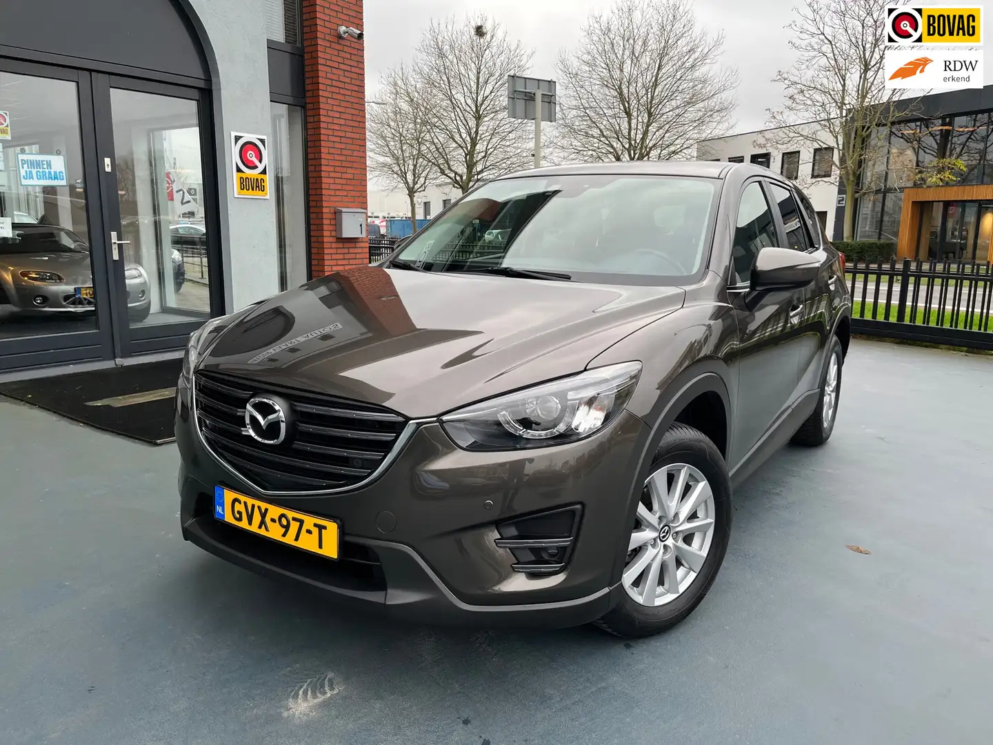 Mazda CX-5 2.0 SkyActiv-G 165 NAVI LMV CLIMA Bruin - 1