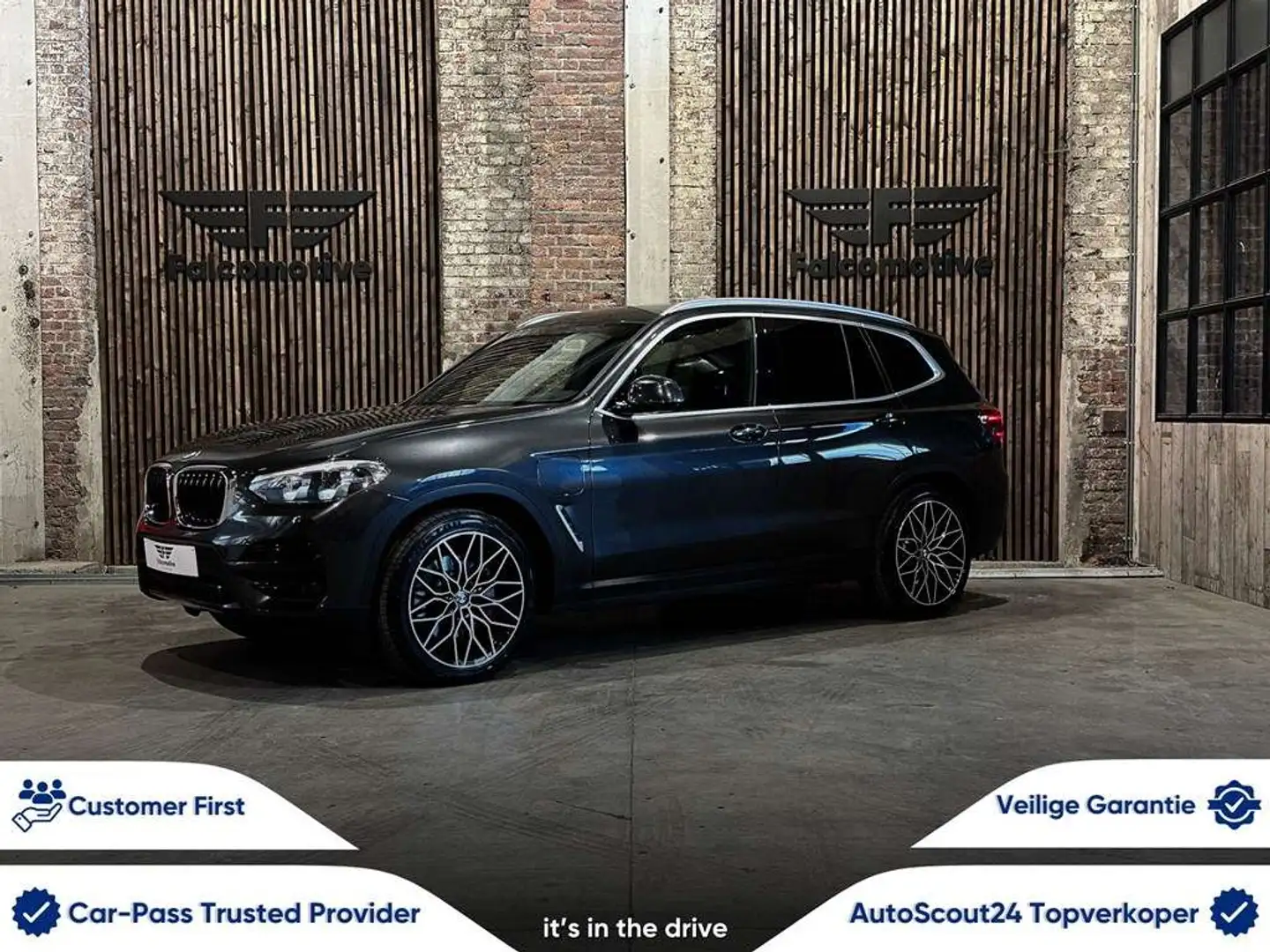 BMW X3 xDrive30e*PHEV*DAB*CARPLAY*LEDER*ADVANTAGE* Gris - 1
